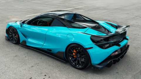 McLaren 720 | | on 1886 XR018 | Satin Black