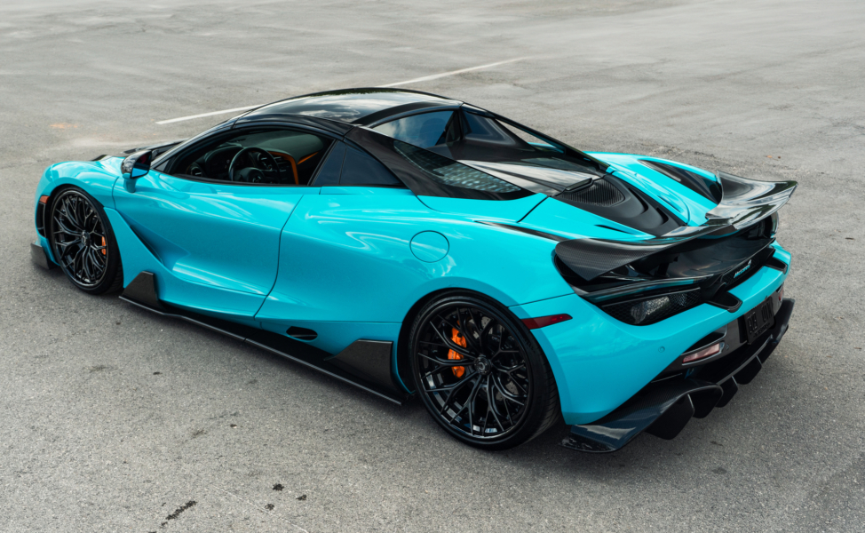 McLaren 720 | | on 1886 XR018 | Satin Black