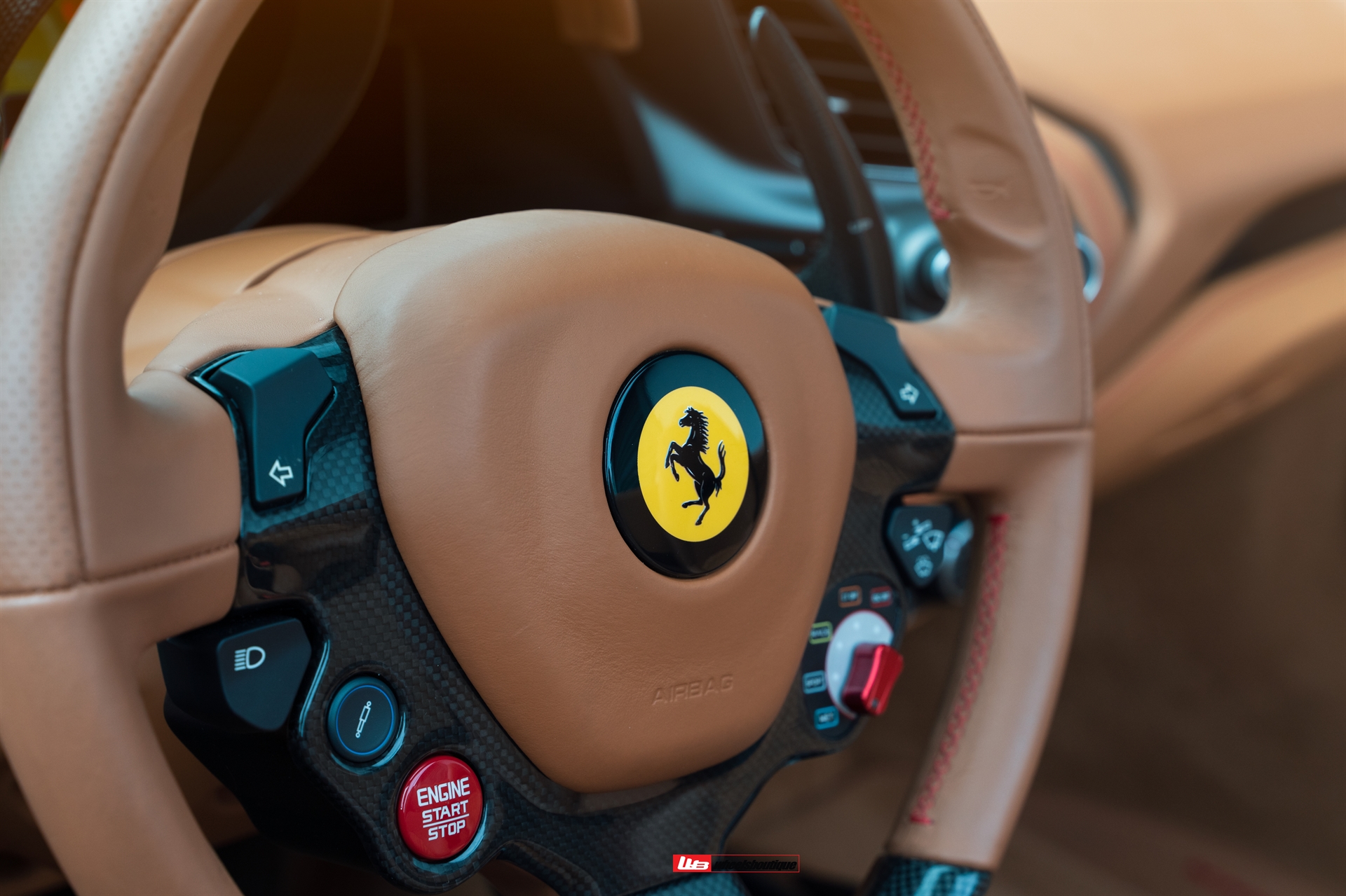 Ferrari 488 Spider | Rosso Corsa | on HRE P107SC | Frozen Polished Gold