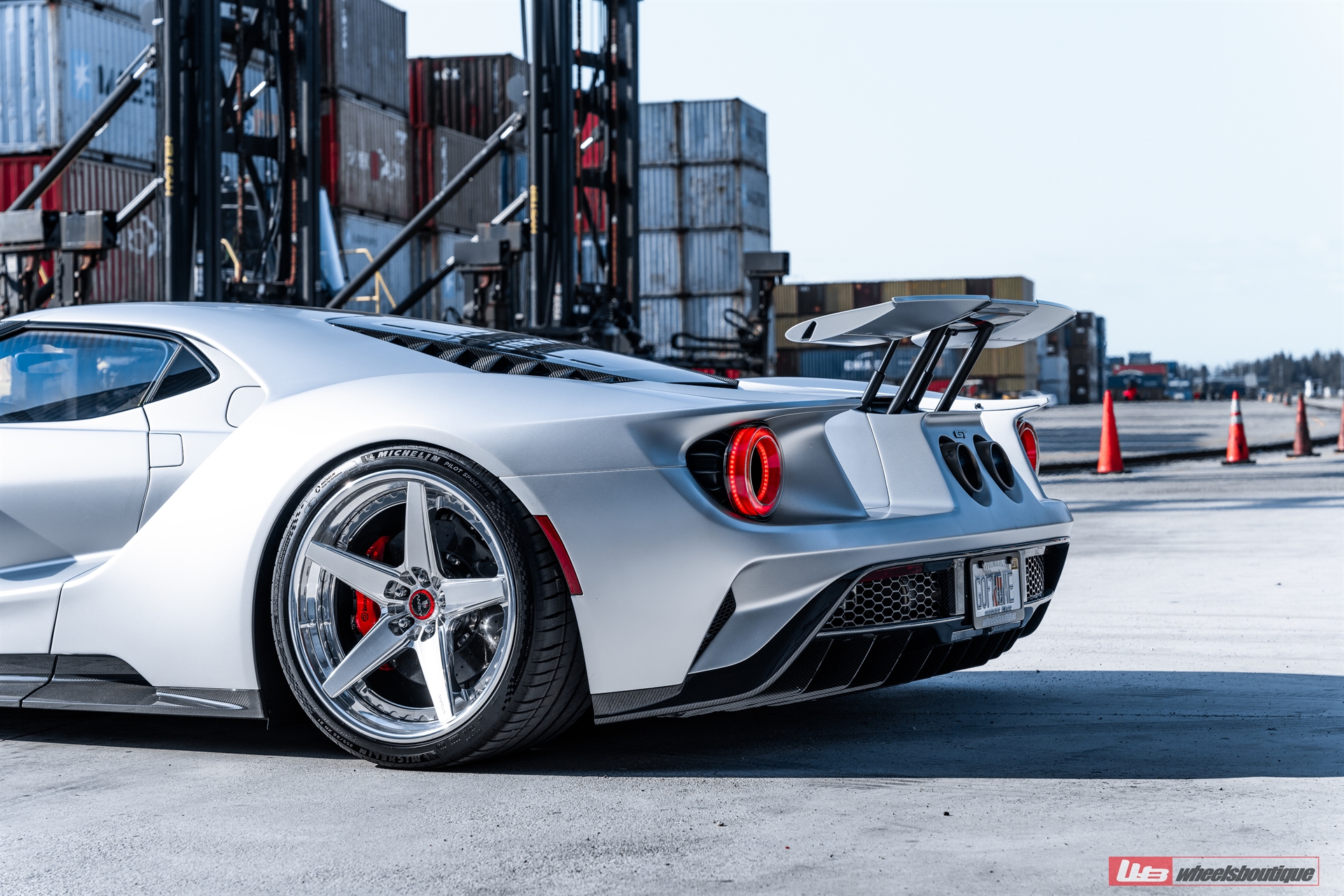 Ford GT MK2 Carbon Series | | on ANRKY RS5.3 | Two-Tone: Brushed Clear Face + Polished Clear Windows