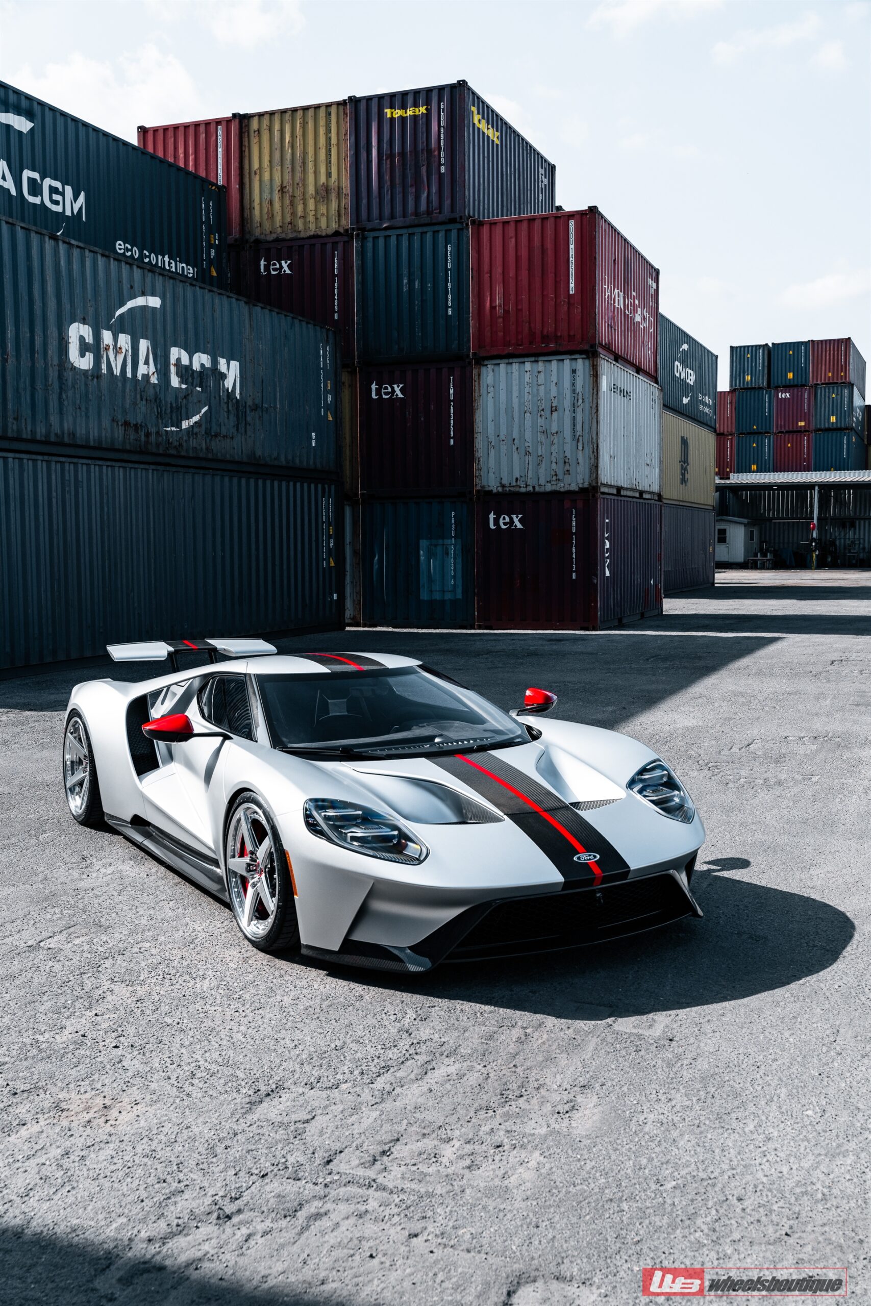 Ford GT MK2 Carbon Series | | on ANRKY RS5.3 | Two-Tone: Brushed Clear Face + Polished Clear Windows