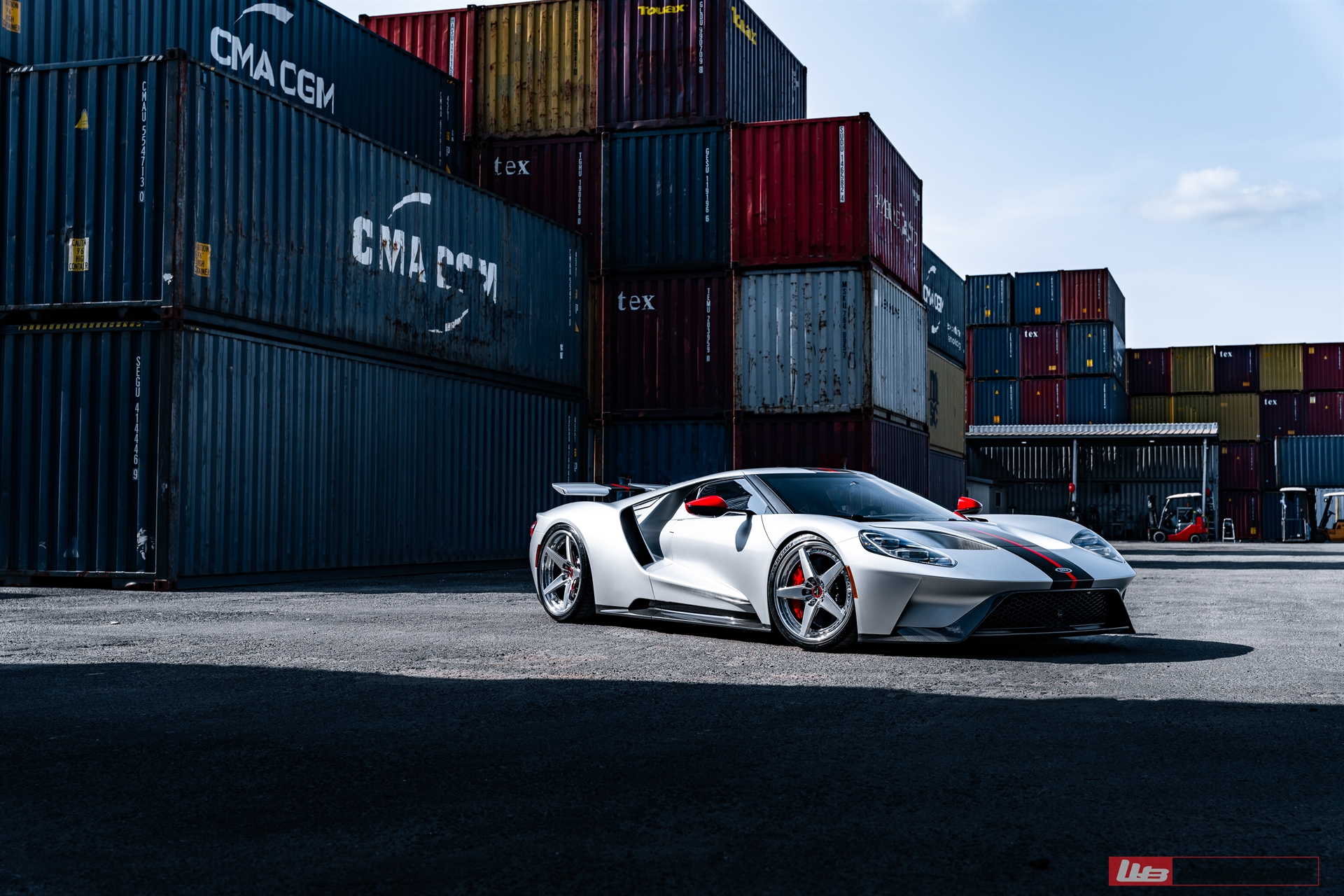 Ford GT MK2 Carbon Series | | on ANRKY RS5.3 | Two-Tone: Brushed Clear Face + Polished Clear Windows