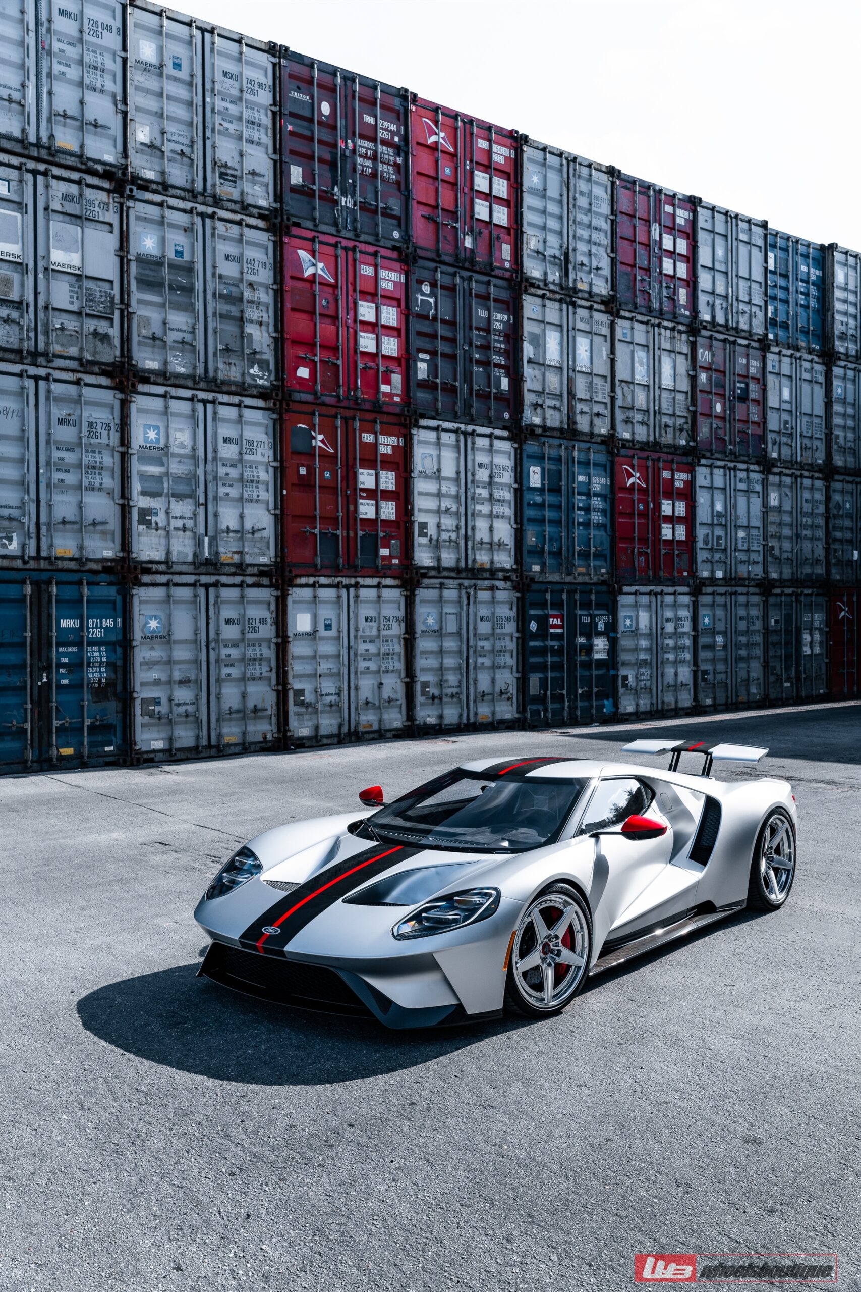 Ford GT MK2 Carbon Series | | on ANRKY RS5.3 | Two-Tone: Brushed Clear Face + Polished Clear Windows