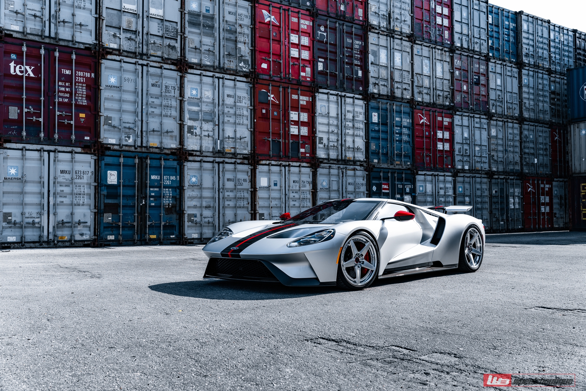 Ford GT MK2 Carbon Series | | on ANRKY RS5.3 | Two-Tone: Brushed Clear Face + Polished Clear Windows