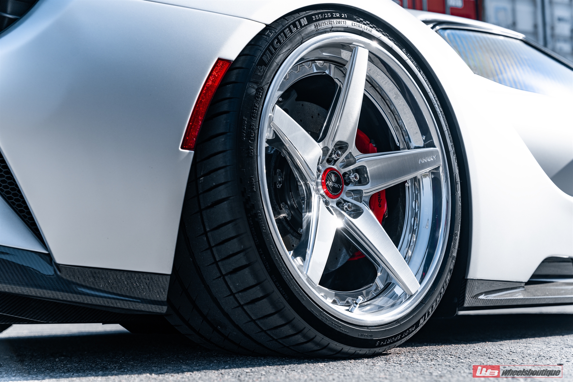 Ford GT MK2 Carbon Series | | on ANRKY RS5.3 | Two-Tone: Brushed Clear Face + Polished Clear Windows