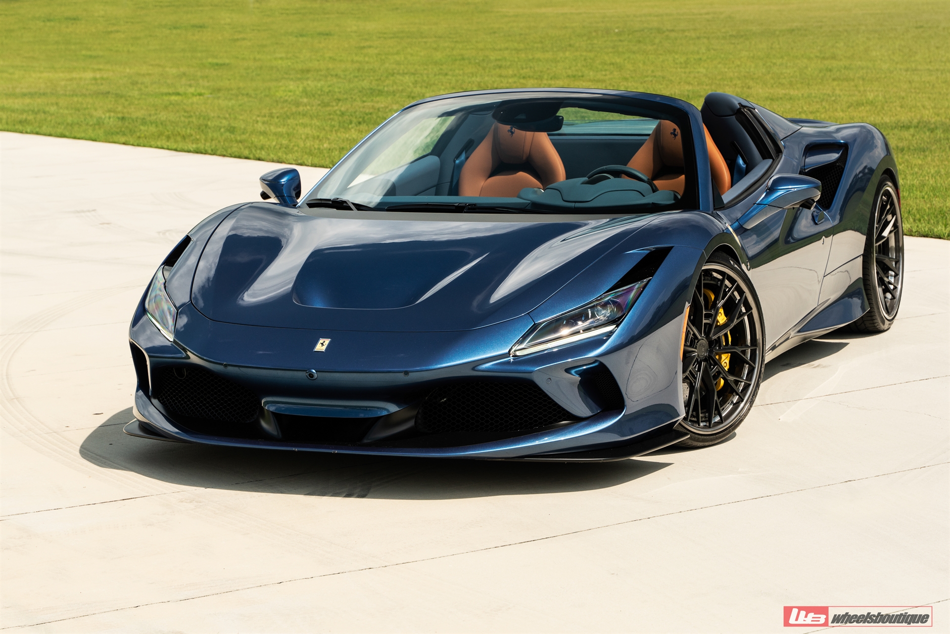Ferrari F8 Spider | TDF Blu | on ANRKY S3-X5 | Satin Black