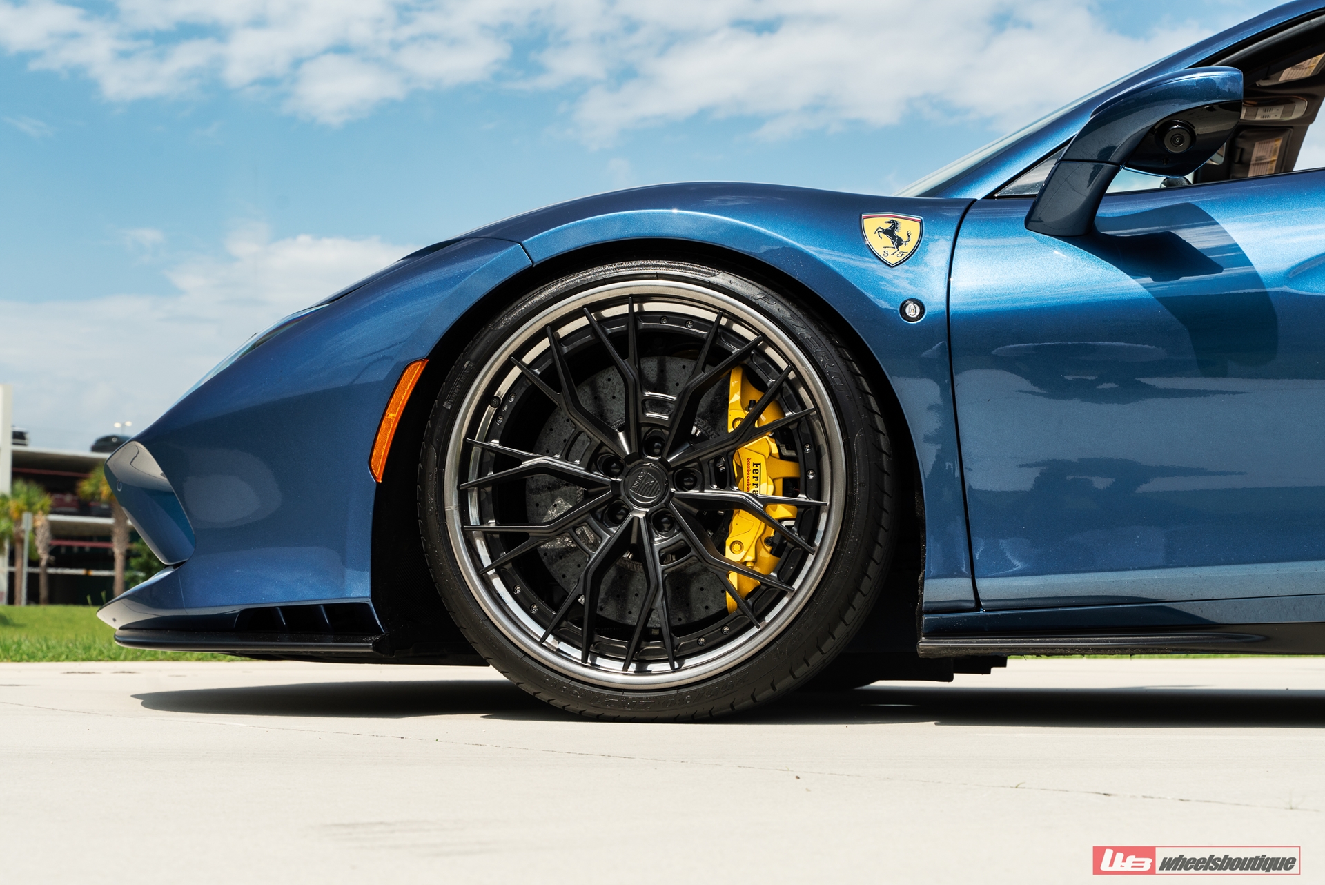 Ferrari F8 Spider | TDF Blu | on ANRKY S3-X5 | Satin Black
