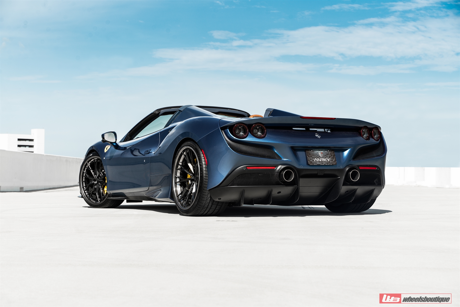 Ferrari F8 Spider | TDF Blu | on ANRKY S3-X5 | Satin Black