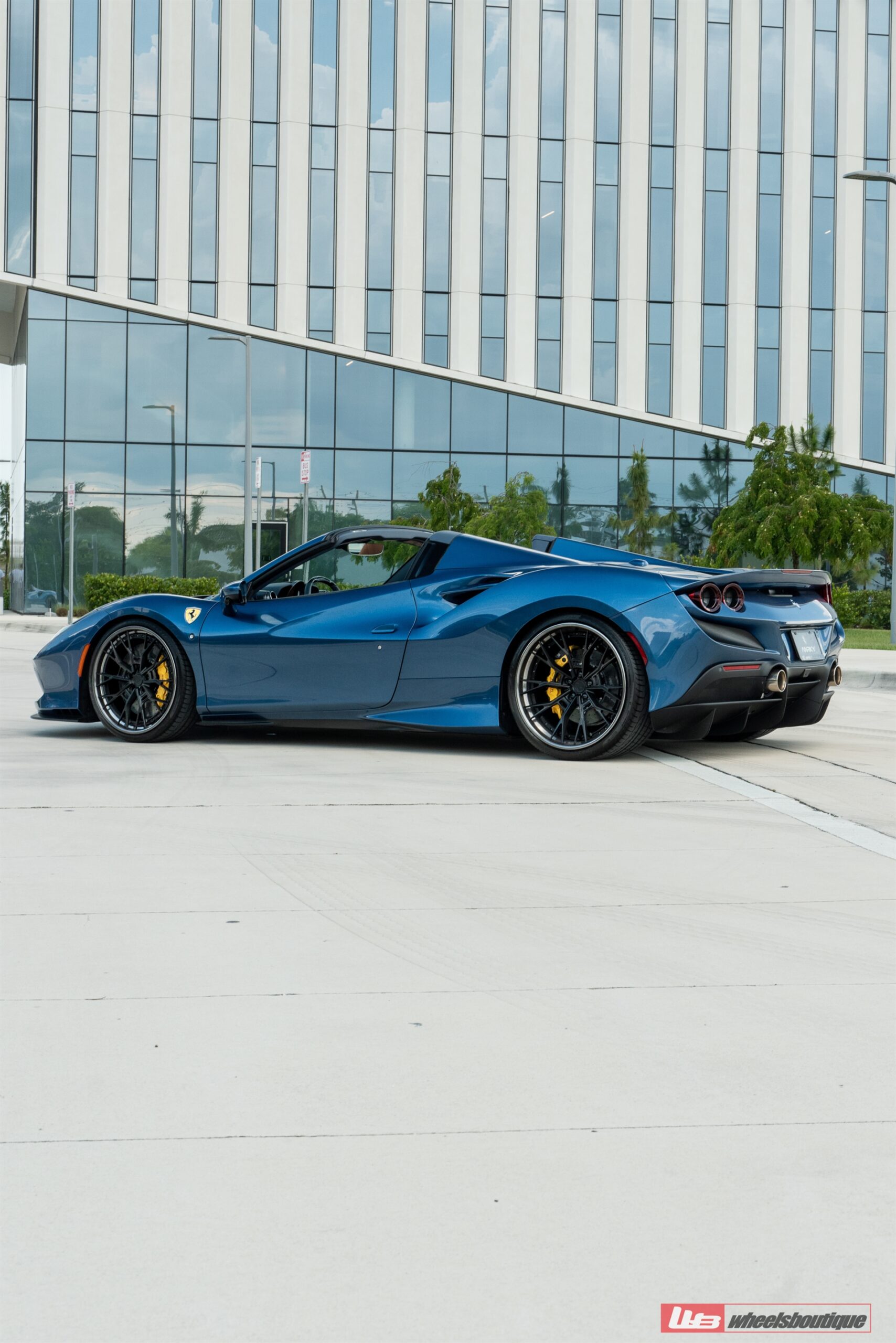Ferrari F8 Spider | TDF Blu | on ANRKY S3-X5 | Satin Black