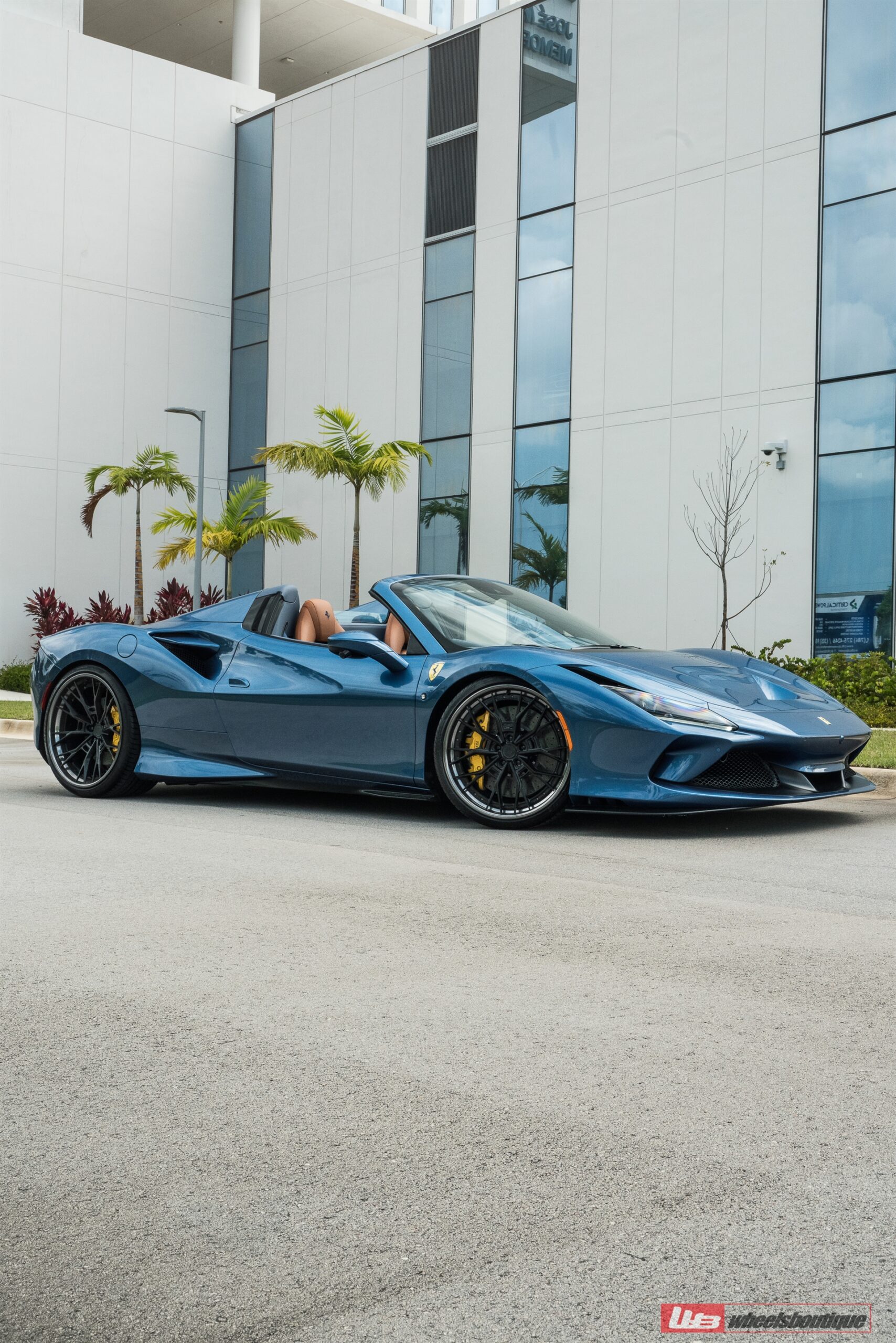 Ferrari F8 Spider | TDF Blu | on ANRKY S3-X5 | Satin Black