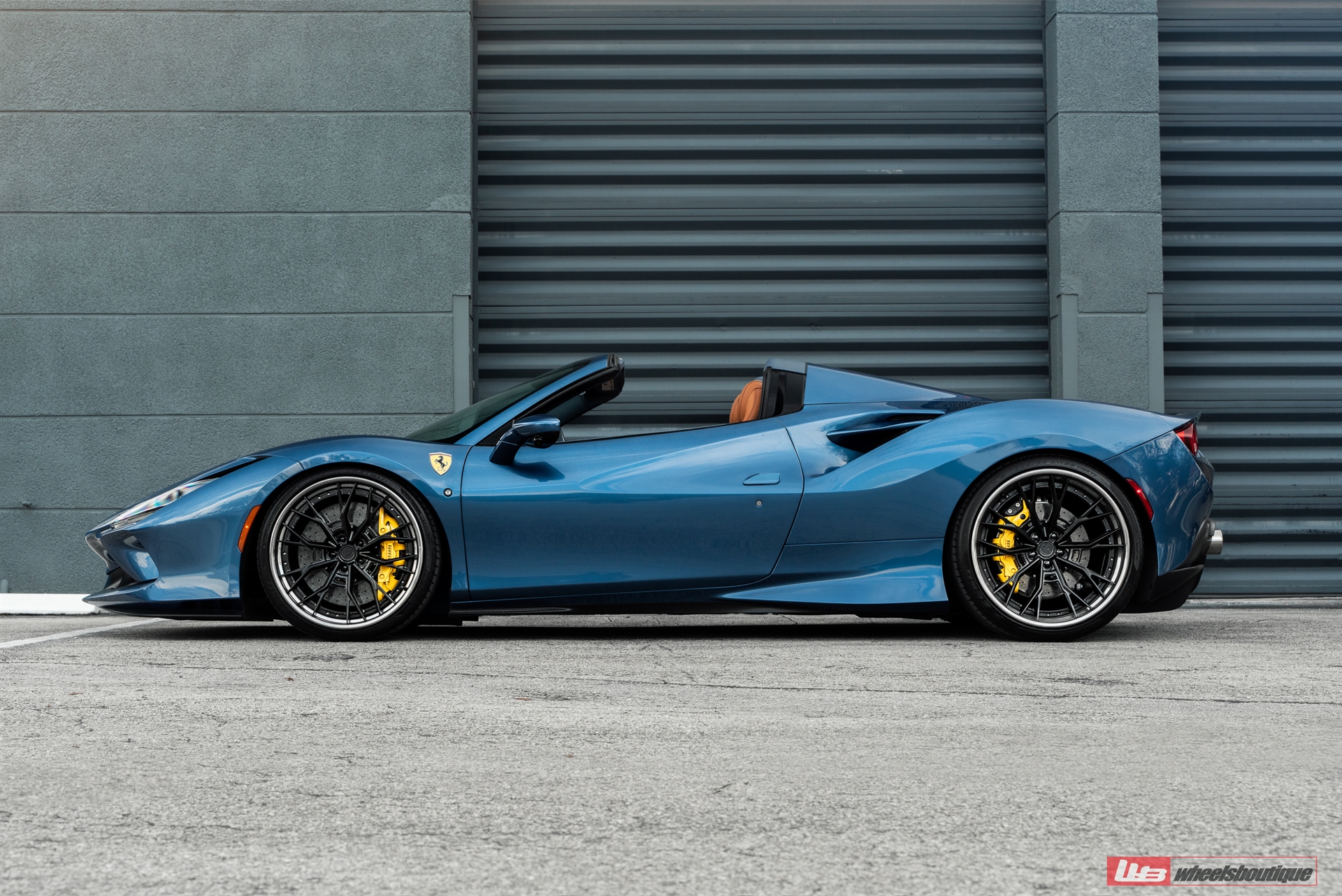 Ferrari F8 Spider | TDF Blu | on ANRKY S3-X5 | Satin Black