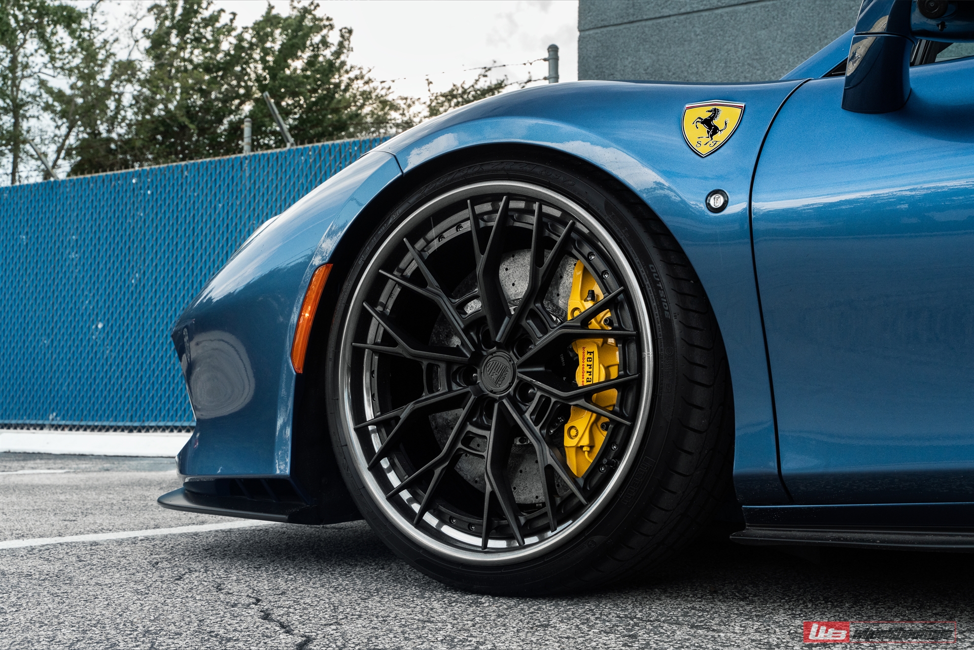 Ferrari F8 Spider | TDF Blu | on ANRKY S3-X5 | Satin Black