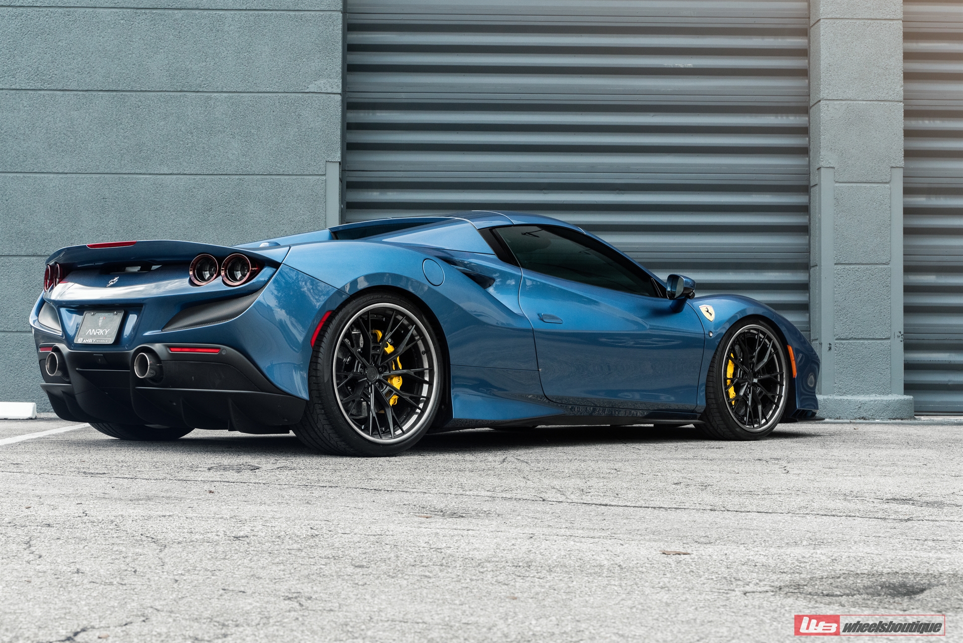 Ferrari F8 Spider | TDF Blu | on ANRKY S3-X5 | Satin Black
