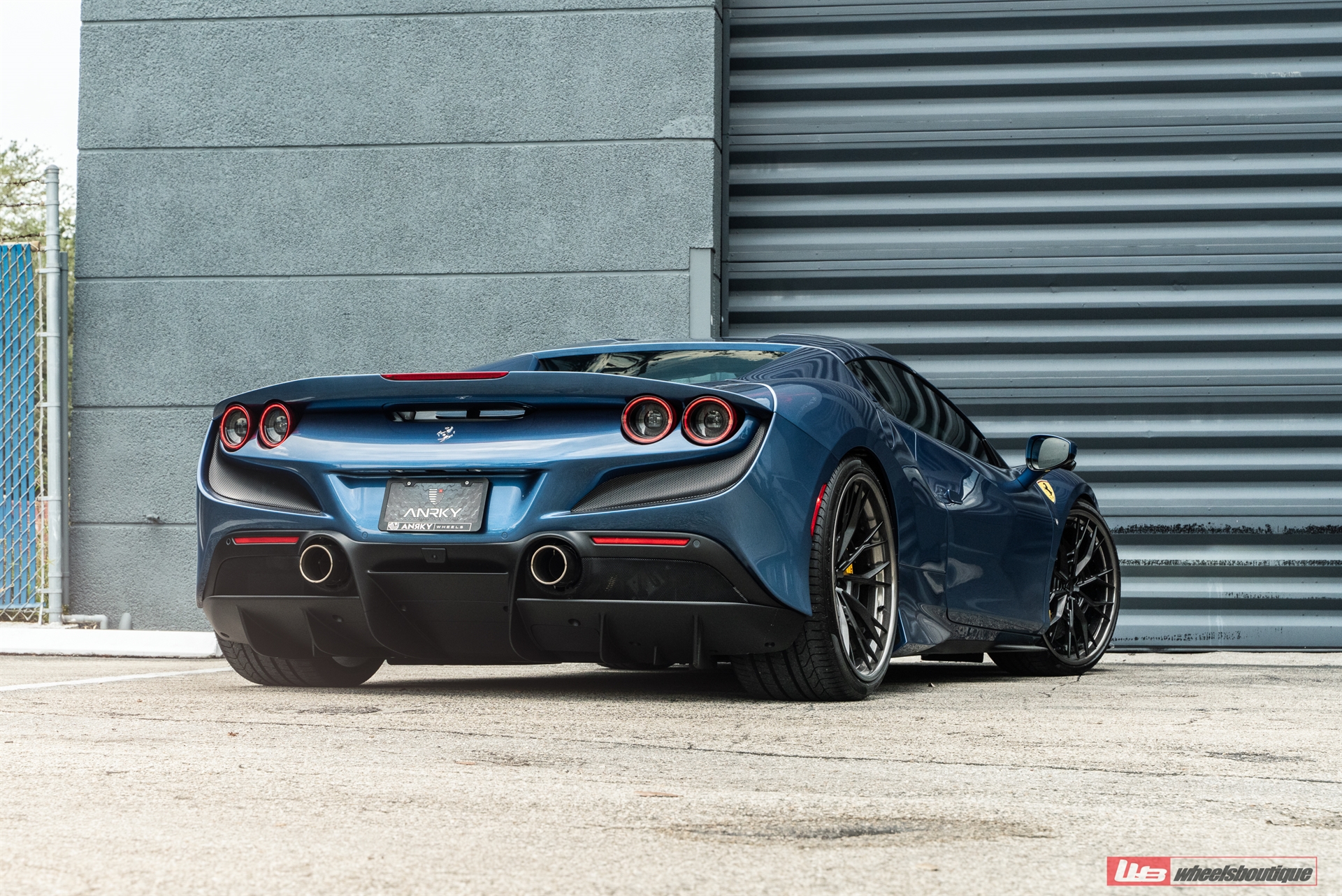Ferrari F8 Spider | TDF Blu | on ANRKY S3-X5 | Satin Black