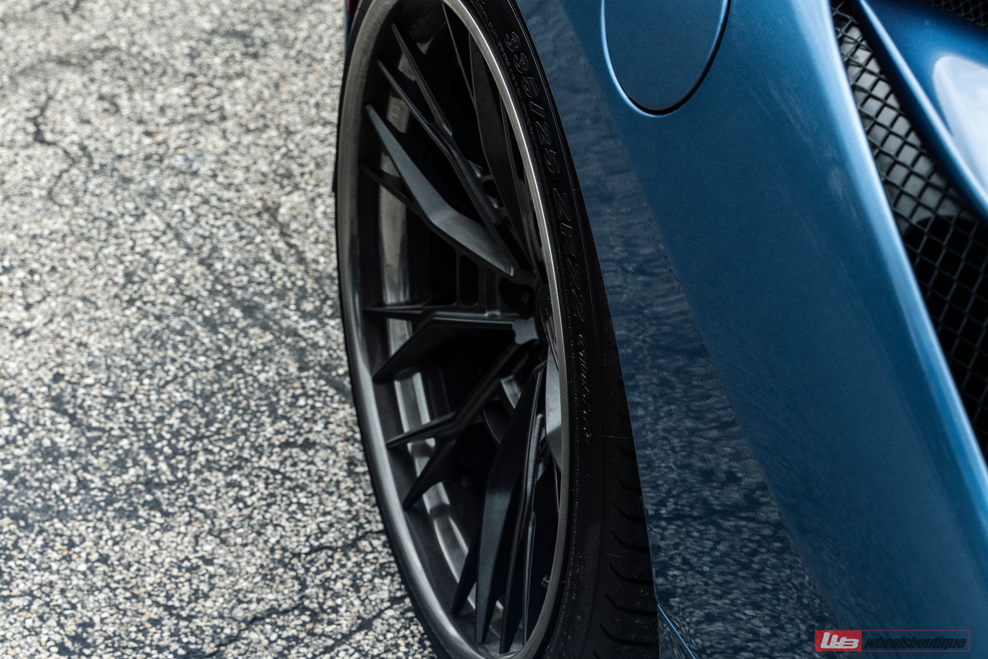 Ferrari F8 Spider | TDF Blu | on ANRKY S3-X5 | Satin Black