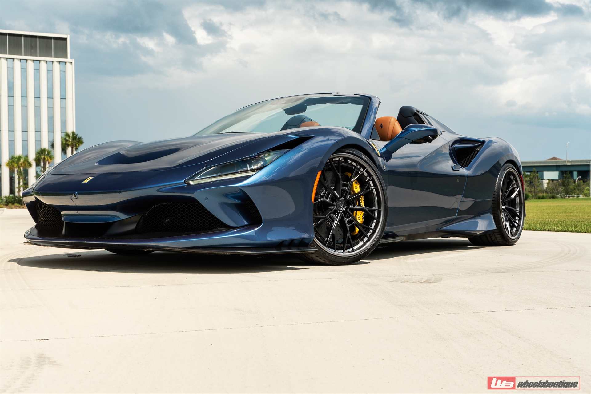 Ferrari F8 Spider | TDF Blu | on ANRKY S3-X5 | Satin Black