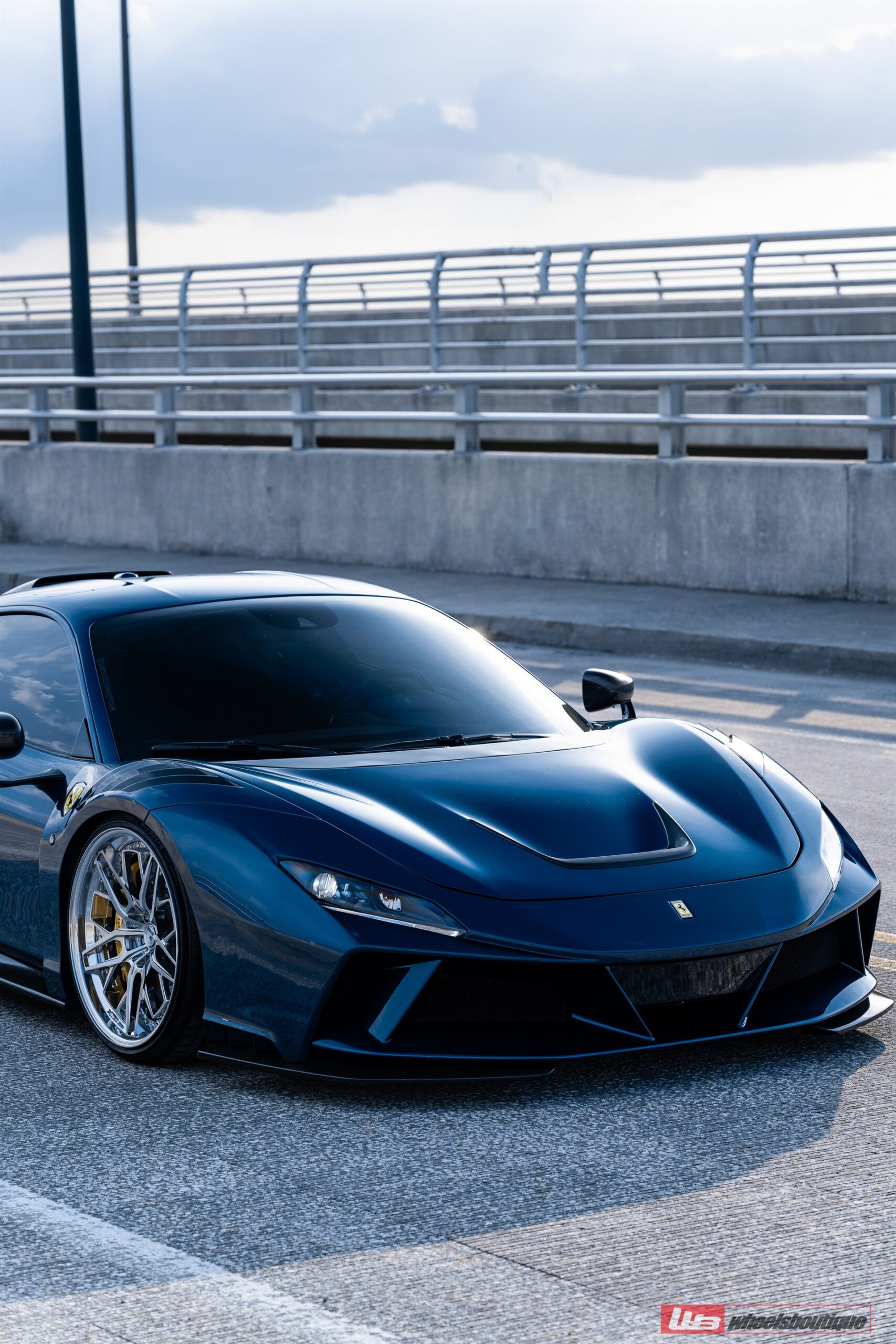Novitec N-Largo F8  | TDF Blu | on ANRKY RS5.3 | Two-Tone: Brushed Clear Face + Polished Clear Windows