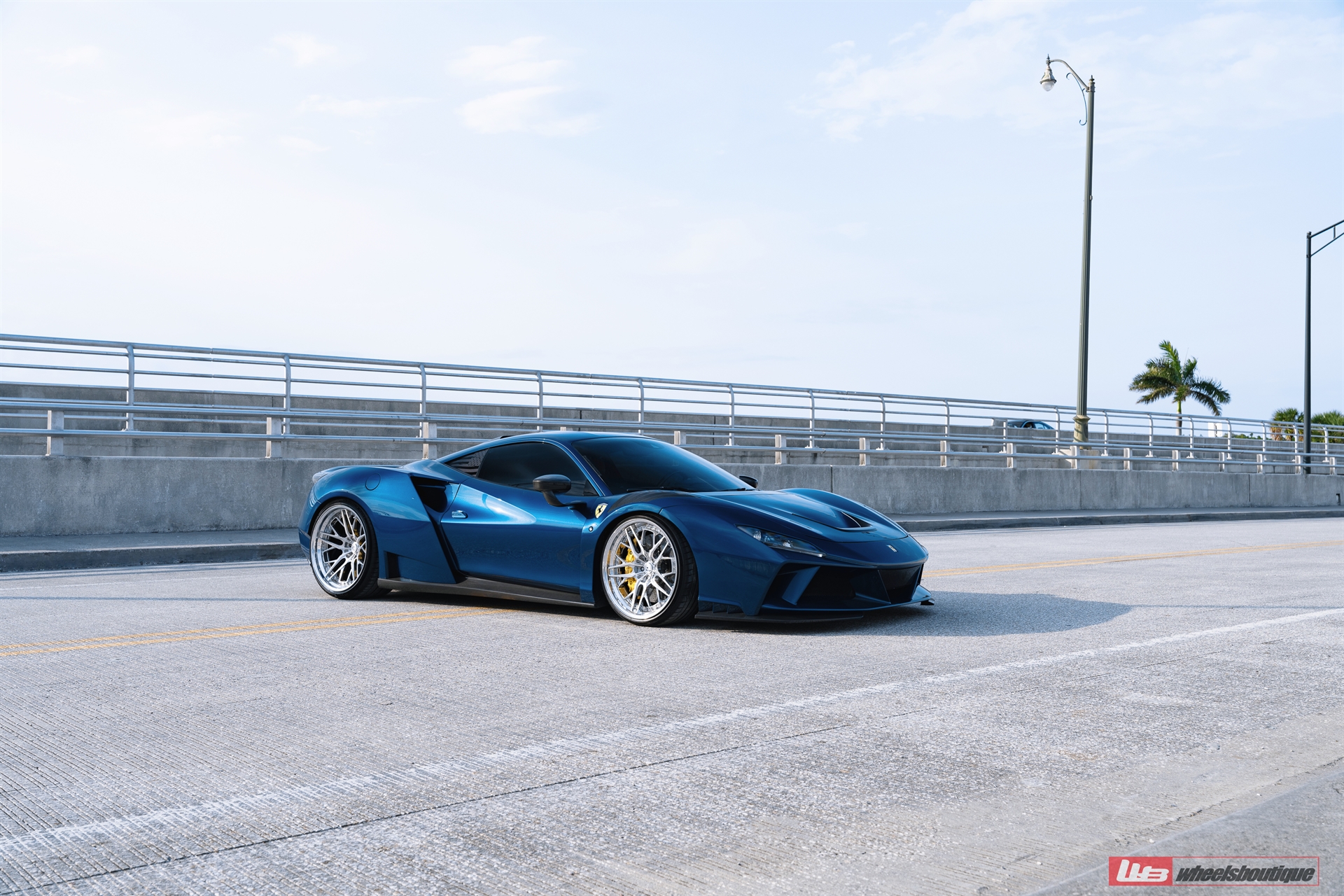 Novitec N-Largo F8  | TDF Blu | on ANRKY RS5.3 | Two-Tone: Brushed Clear Face + Polished Clear Windows