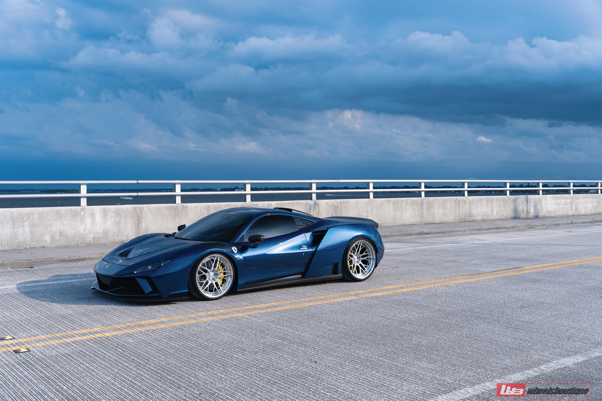 Novitec N-Largo F8  | TDF Blu | on ANRKY RS5.3 | Two-Tone: Brushed Clear Face + Polished Clear Windows
