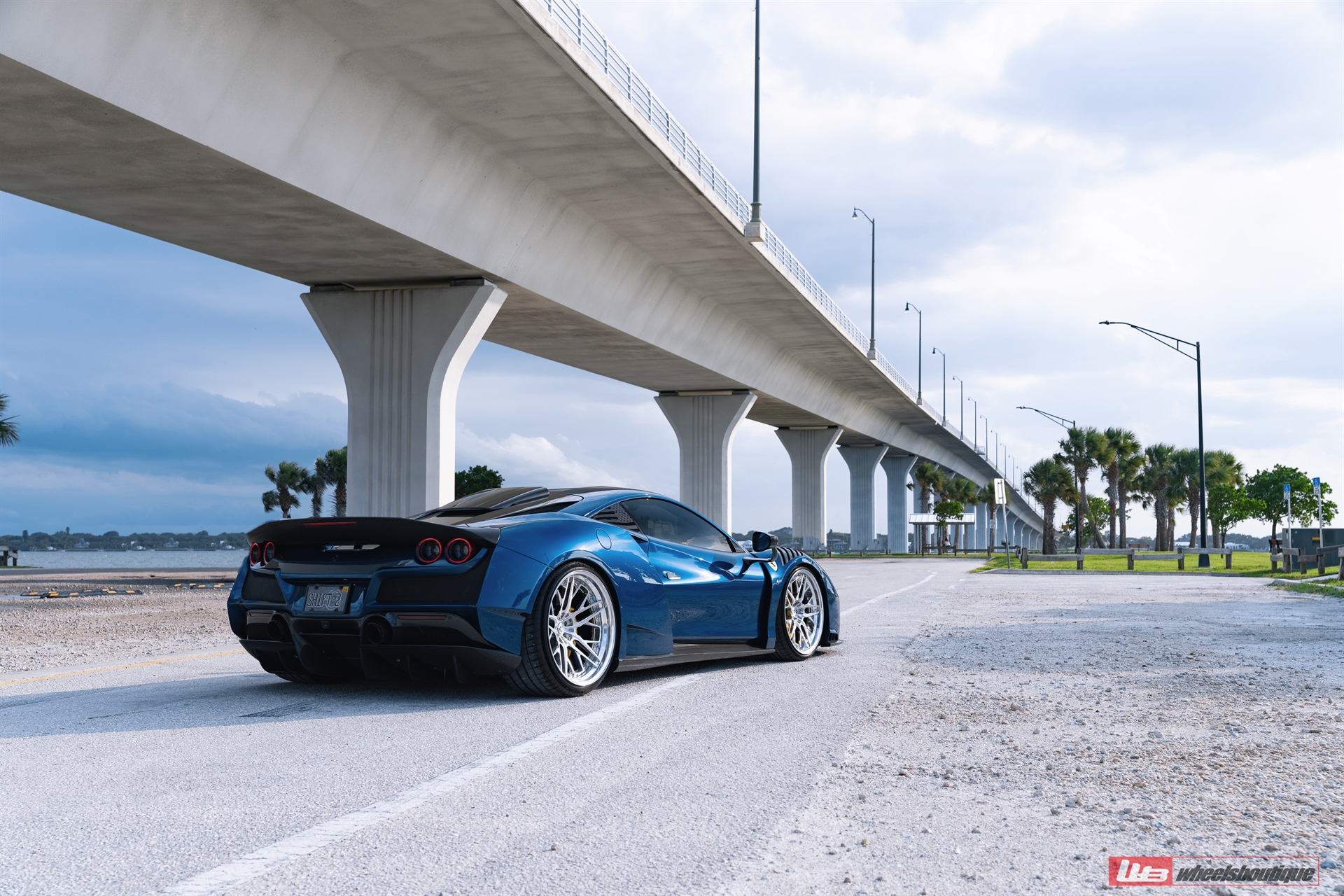 Novitec N-Largo F8  | TDF Blu | on ANRKY RS5.3 | Two-Tone: Brushed Clear Face + Polished Clear Windows