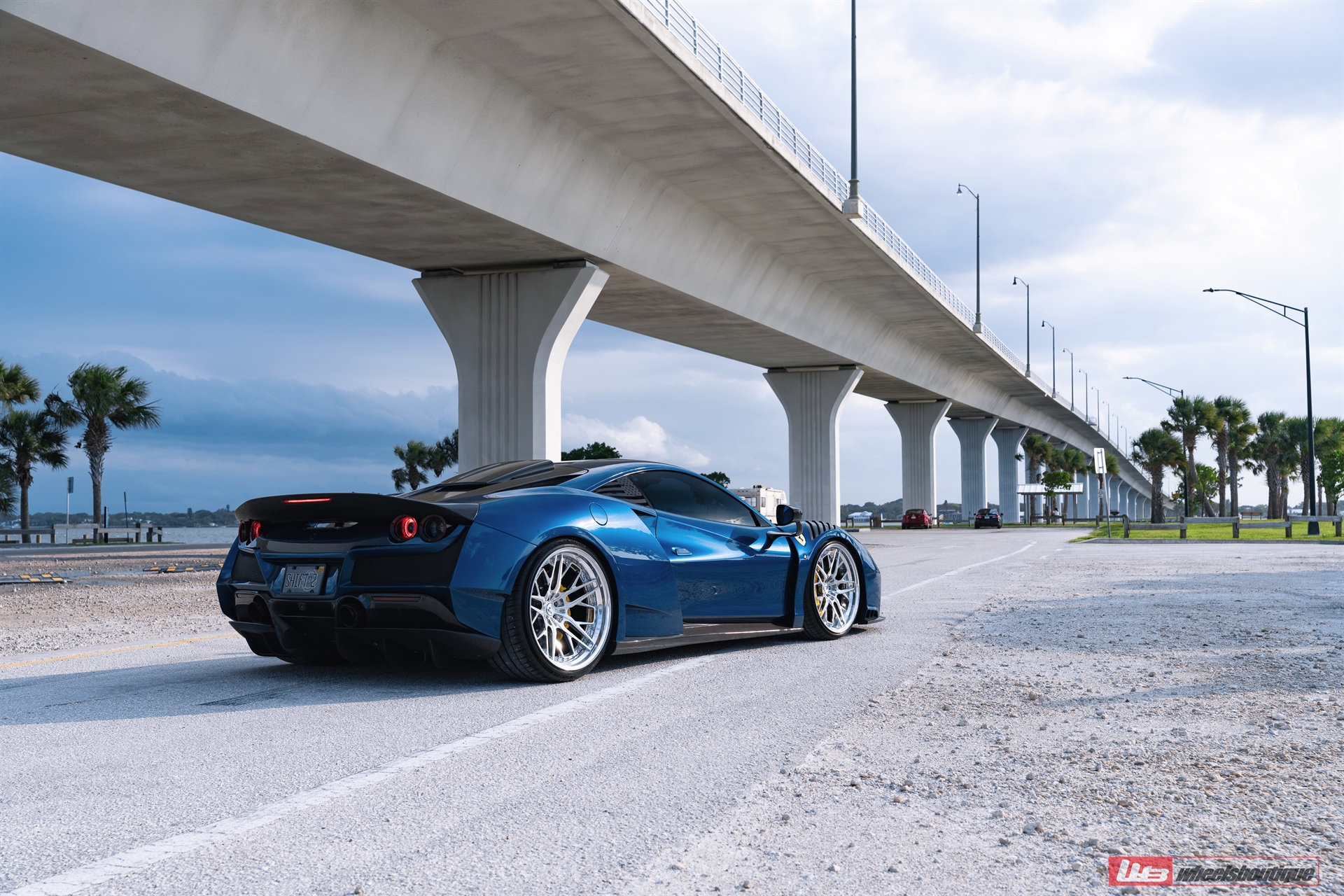Novitec N-Largo F8  | TDF Blu | on ANRKY RS5.3 | Two-Tone: Brushed Clear Face + Polished Clear Windows