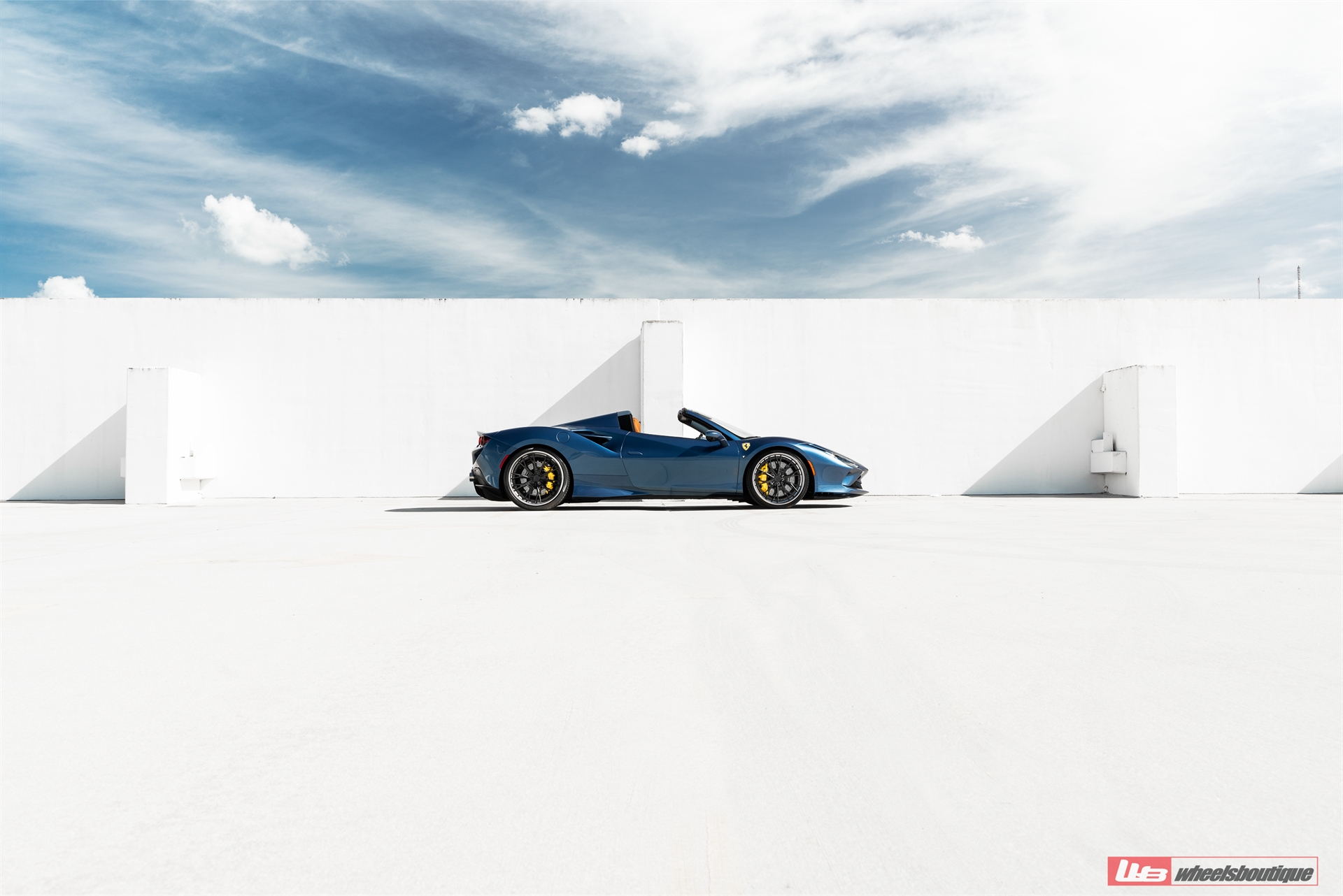 Ferrari F8 Spider | TDF Blu | on ANRKY S3-X5 | Satin Black