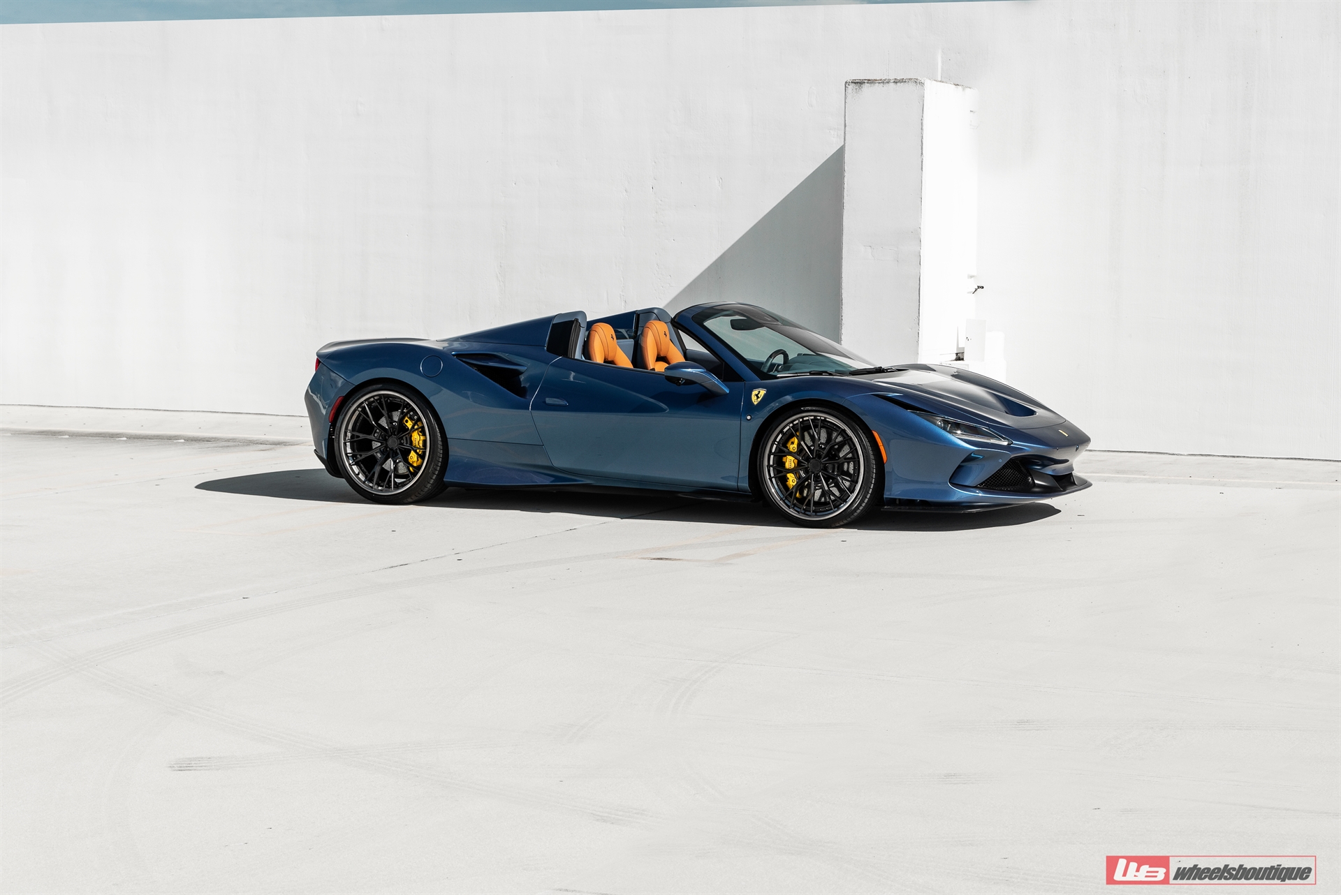 Ferrari F8 Spider | TDF Blu | on ANRKY S3-X5 | Satin Black