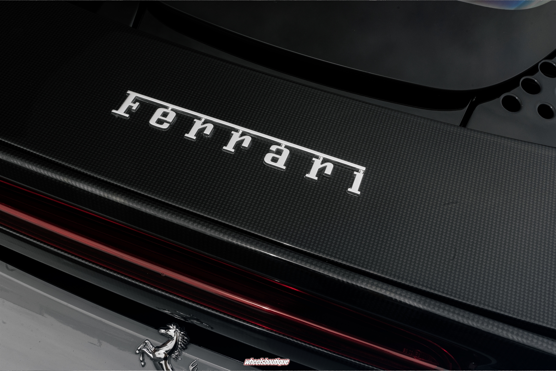 Ferrari SF90 | Grigio Squallo | on AL13 R10-R109D | Satin Black
