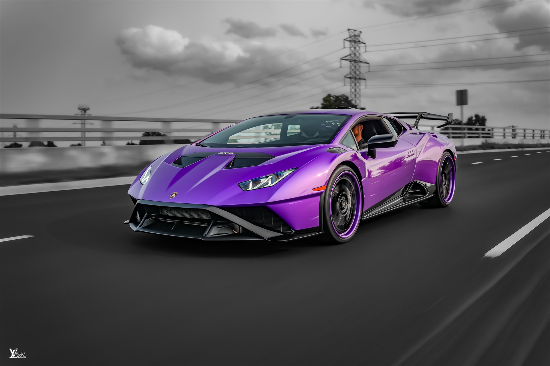 Lamborghini Huracan STO | Viola Parsifae | ANRKY AN38 | Gloss Black