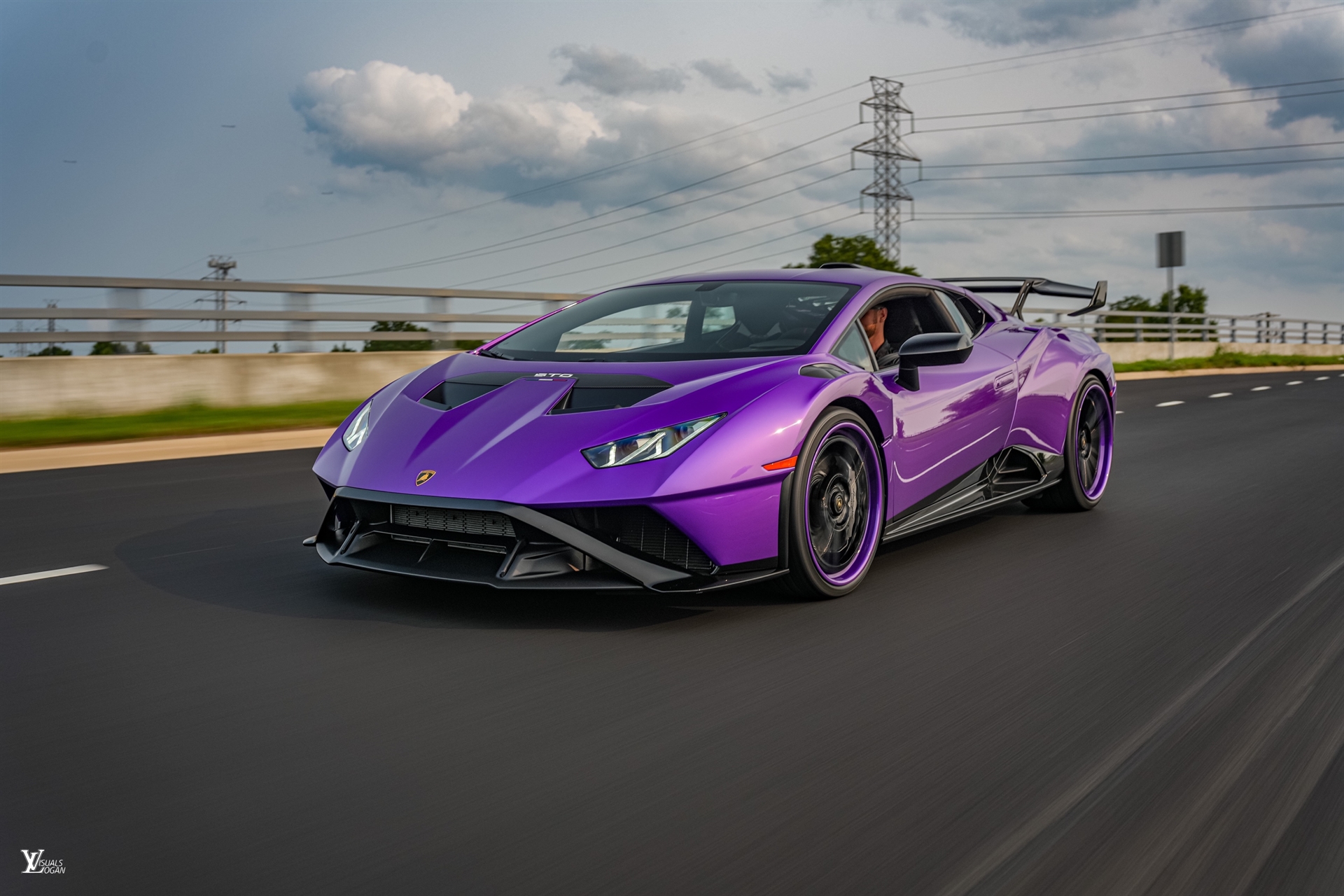 Lamborghini Huracan STO | Viola Parsifae | ANRKY AN38 | Gloss Black