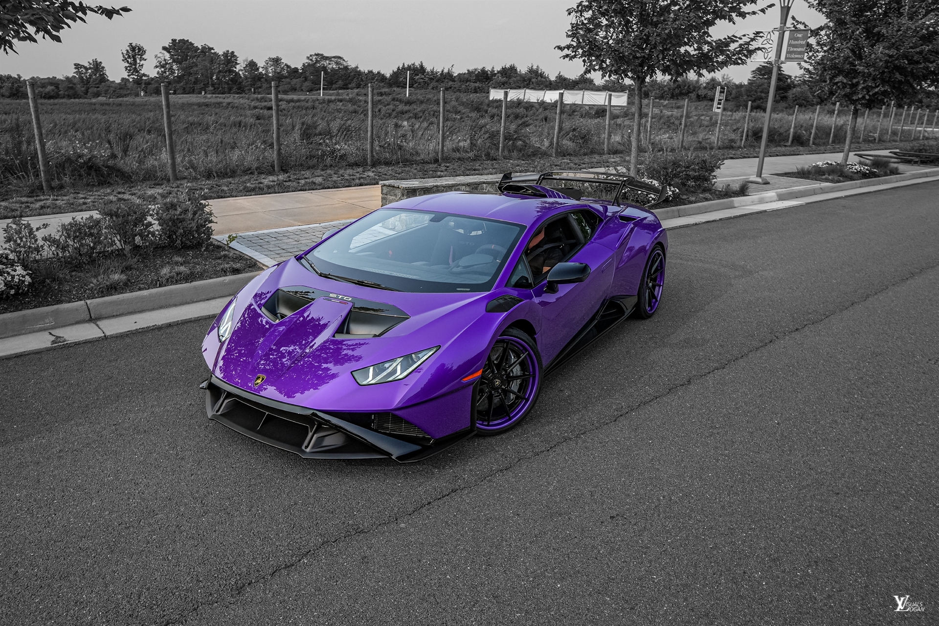 Lamborghini Huracan STO | Viola Parsifae | ANRKY AN38 | Gloss Black