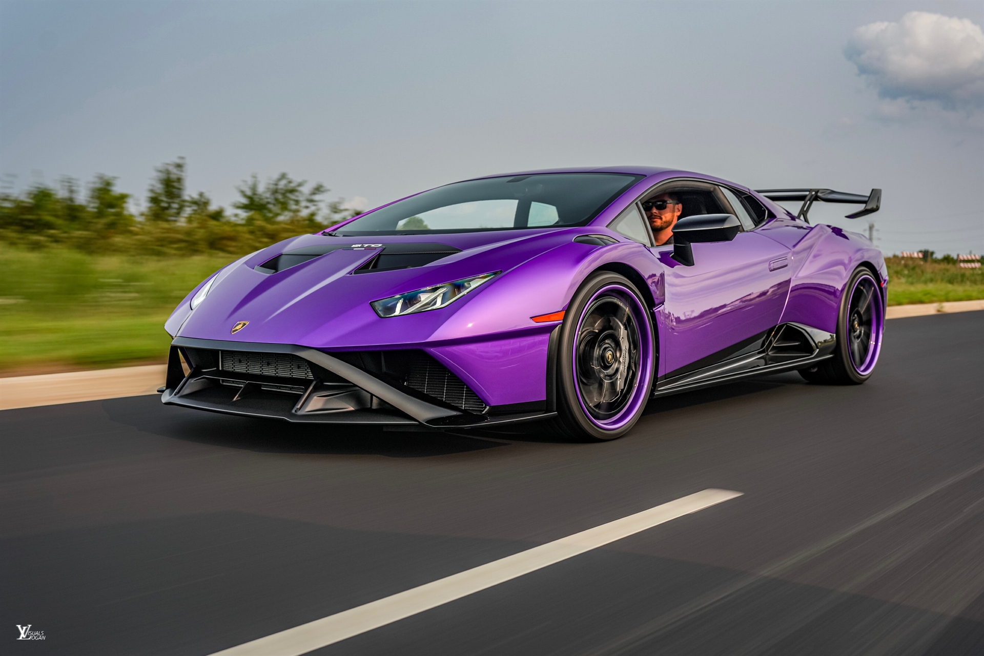 Lamborghini Huracan STO | Viola Parsifae | ANRKY AN38 | Gloss Black