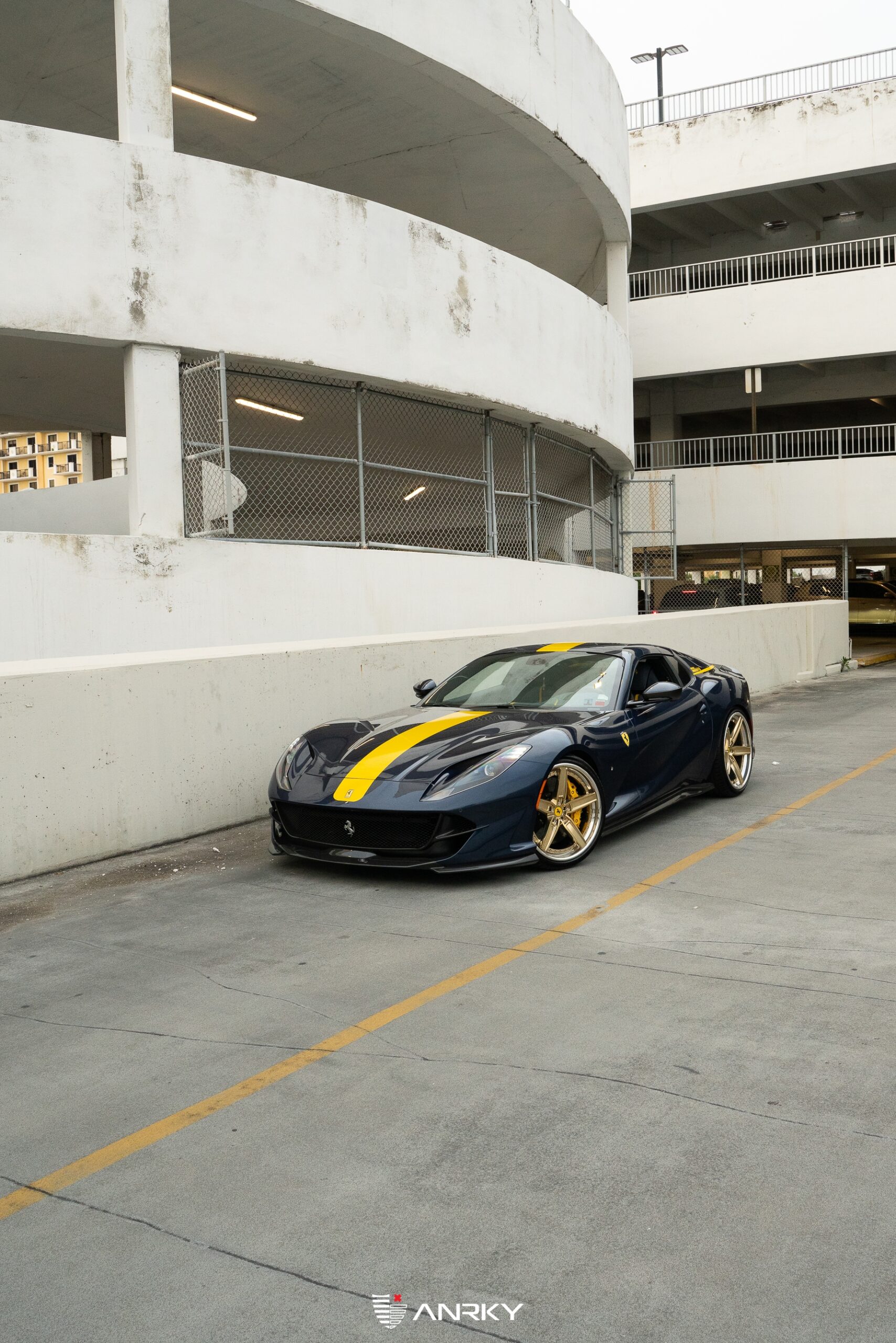 NOVITEC 812 GTS | TDF Blu | on ANRKY AN35 | Polished Gold