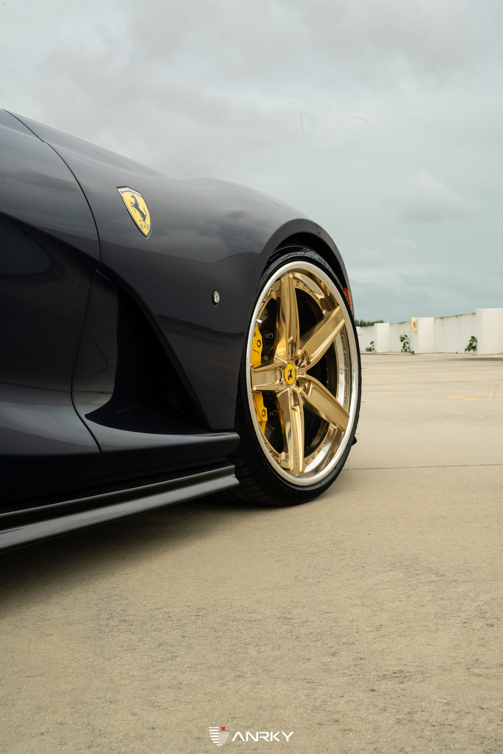 NOVITEC 812 GTS | TDF Blu | on ANRKY AN35 | Polished Gold