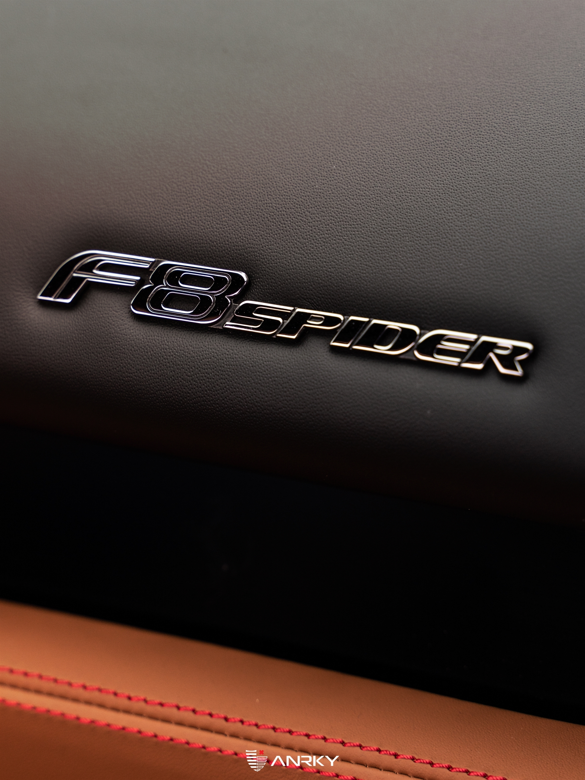 Ferrari F8 Spider | Rosso Corsa | on ANRKY S3-X1 | Satin Gold