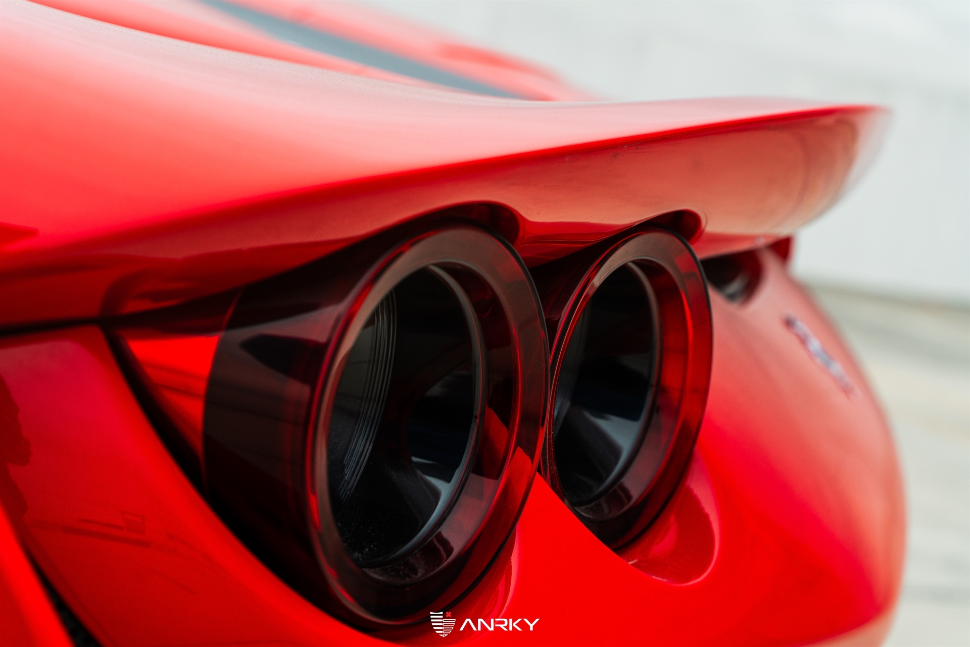 Ferrari F8 Spider | Rosso Corsa | on ANRKY S3-X1 | Satin Gold