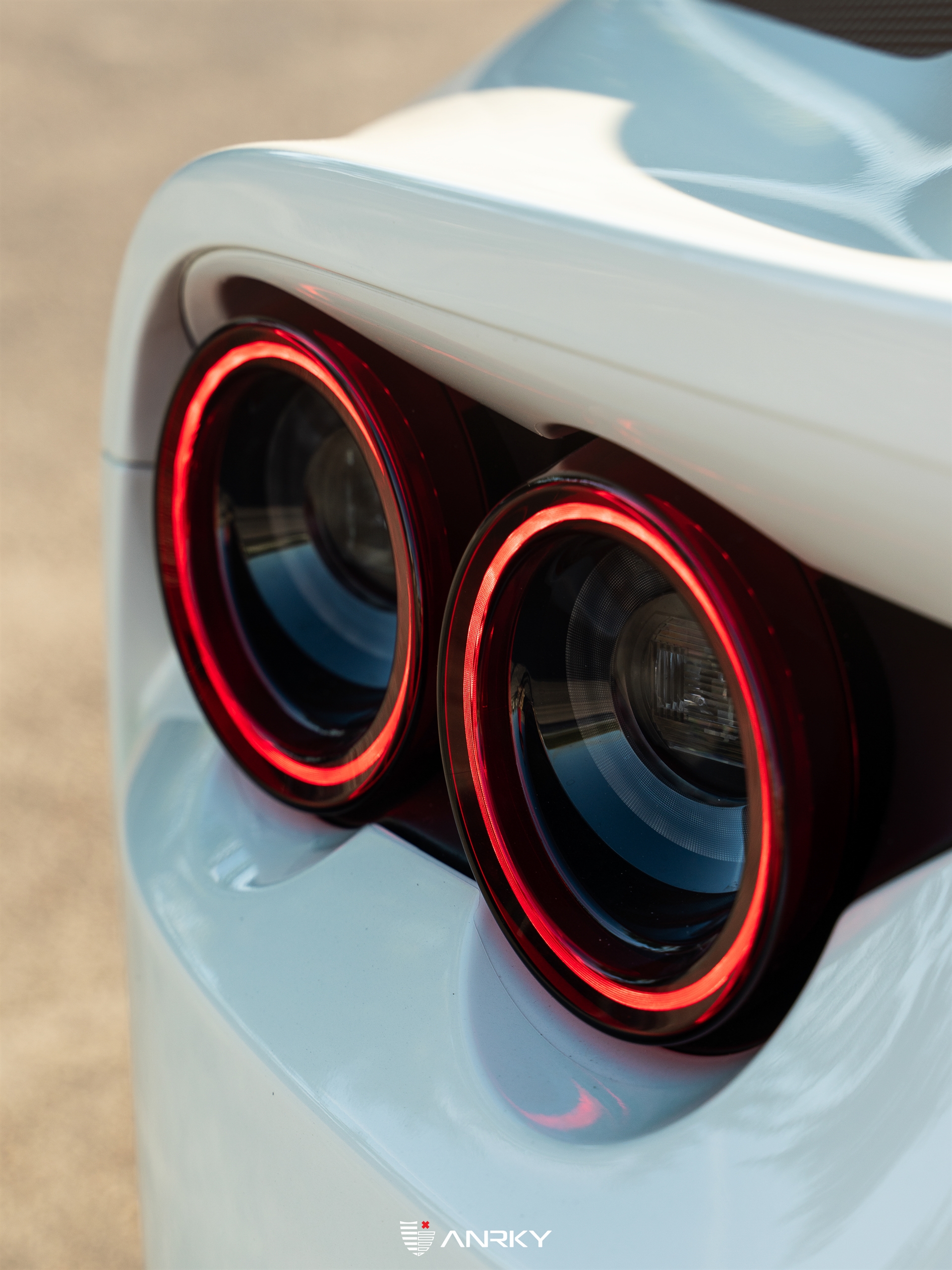 Ferrari 812 | Bianco Avus | on ANRKY AN12 | Polished Clear