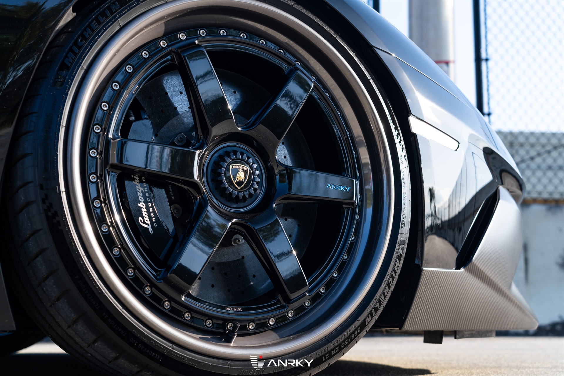 Lamborghini Aventador SV Roadster | Nero Noctis | on ANRKY JDX-316 | Gloss Black