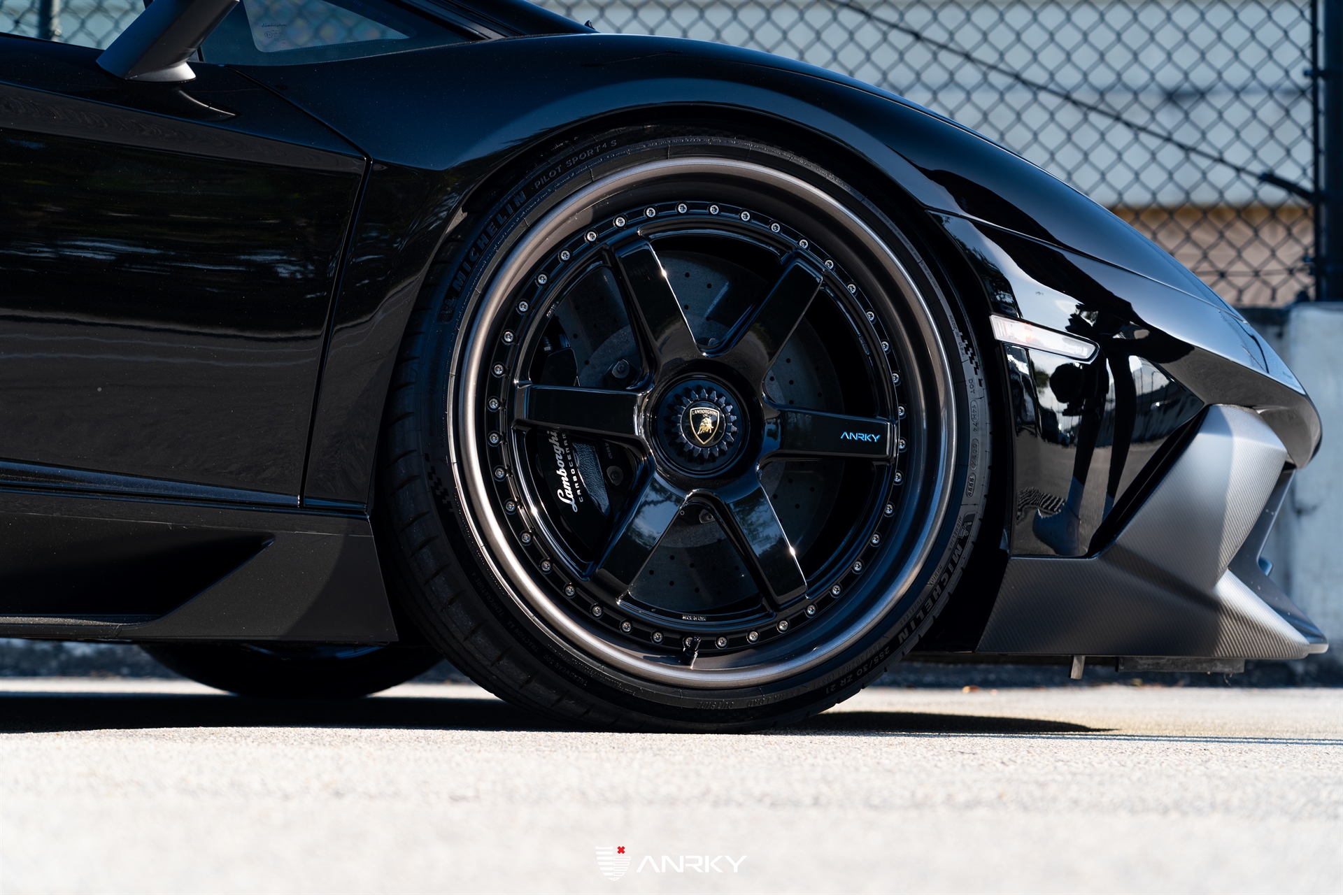 Lamborghini Aventador SV Roadster | Nero Noctis | on ANRKY JDX-316 | Gloss Black