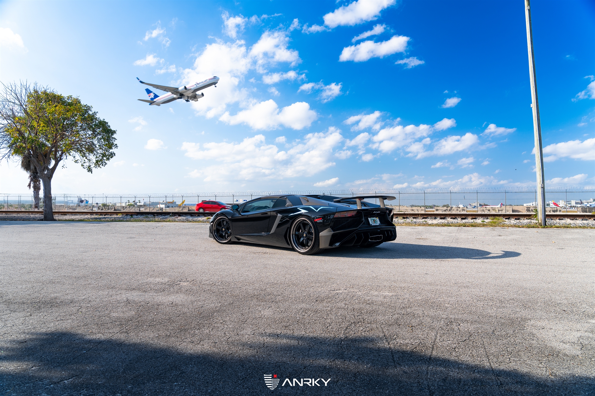 Lamborghini Aventador SV Roadster | Nero Noctis | on ANRKY JDX-316 | Gloss Black