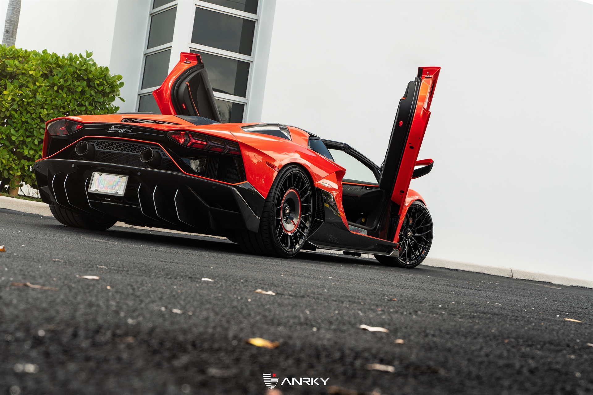 Lamborghini Aventador Ultimae Roadster | | on ANRKY AN20 + AN20 AEROSport | Gloss Black