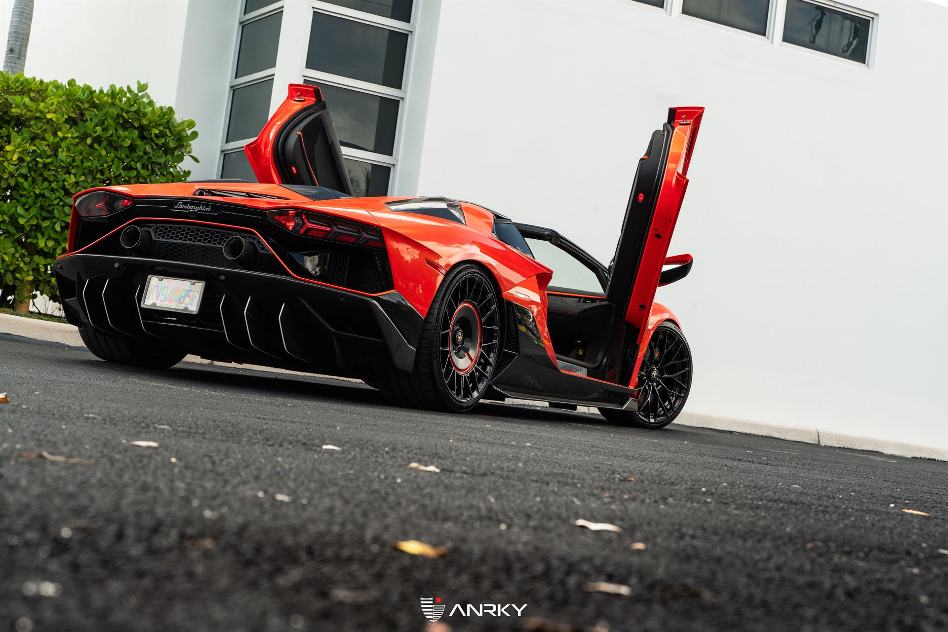 Lamborghini Aventador Ultimae Roadster | | on ANRKY AN20 + AN20 AEROSport | Gloss Black