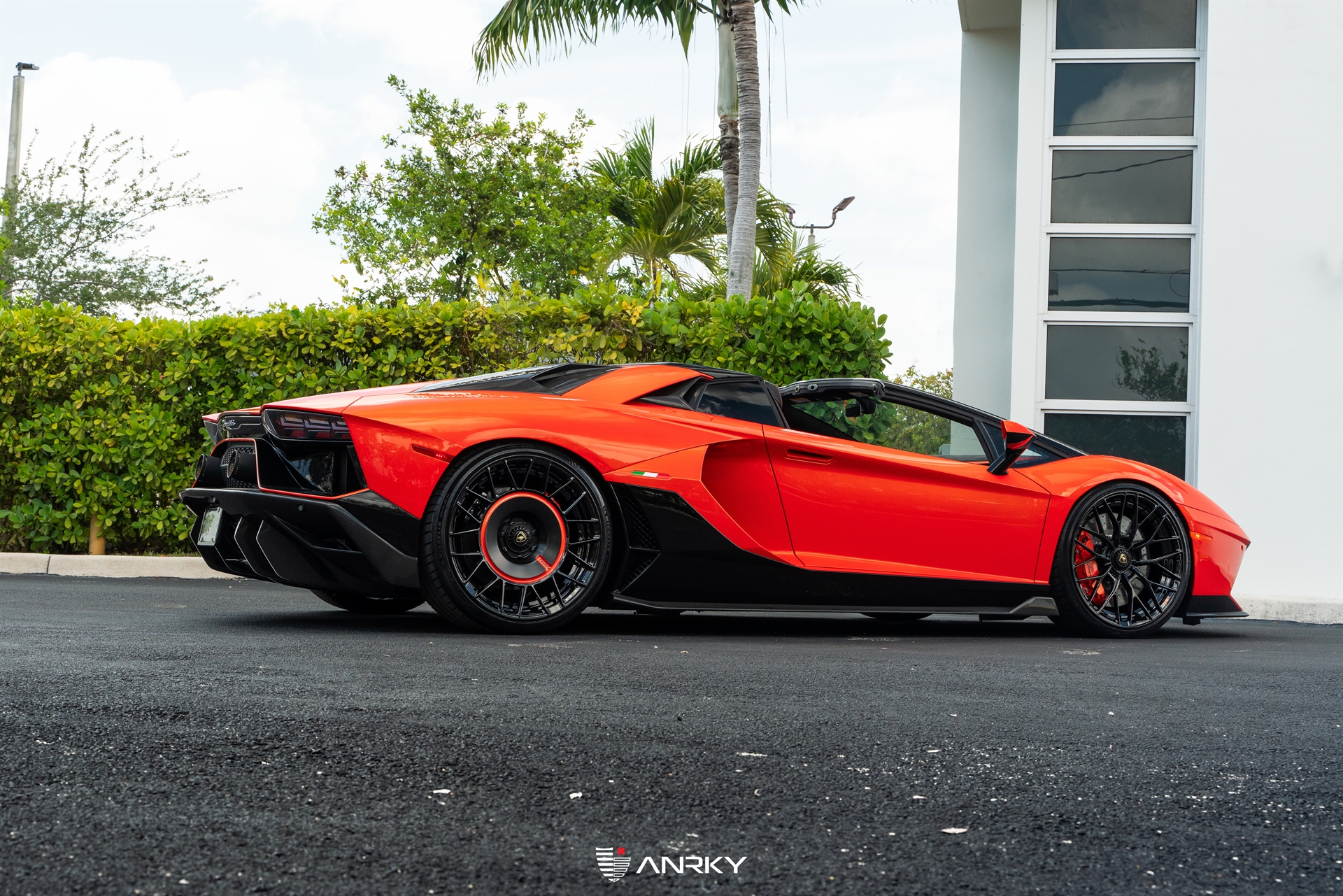 Lamborghini Aventador Ultimae Roadster | | on ANRKY AN20 + AN20 AEROSport | Gloss Black