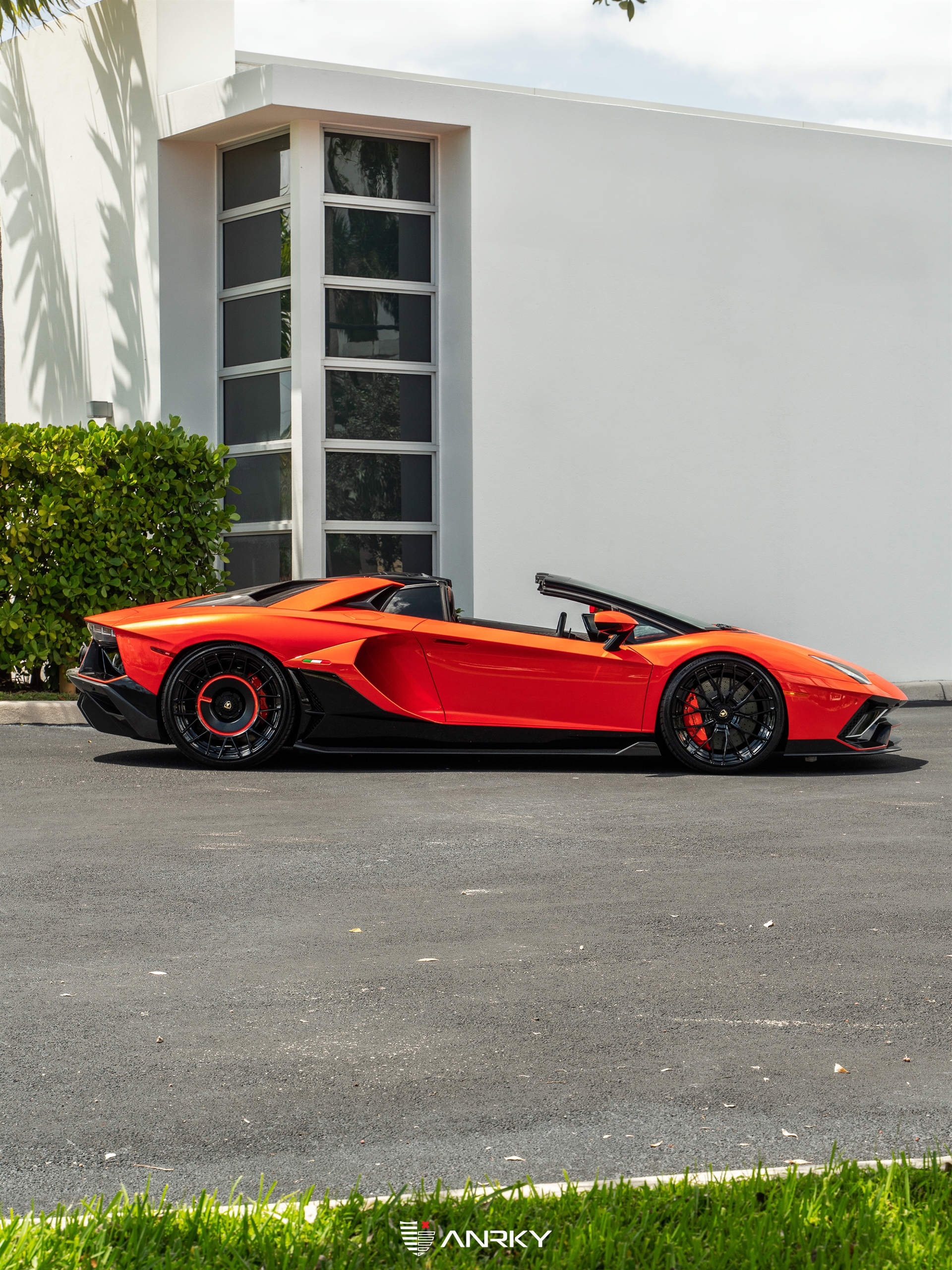 Lamborghini Aventador Ultimae Roadster | | on ANRKY AN20 + AN20 AEROSport | Gloss Black