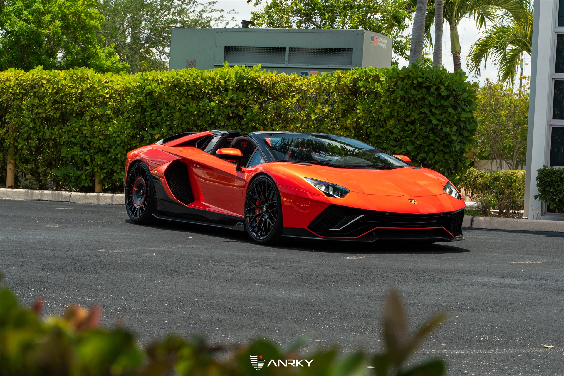 Lamborghini Aventador Ultimae Roadster | | on ANRKY AN20 + AN20 AEROSport | Gloss Black