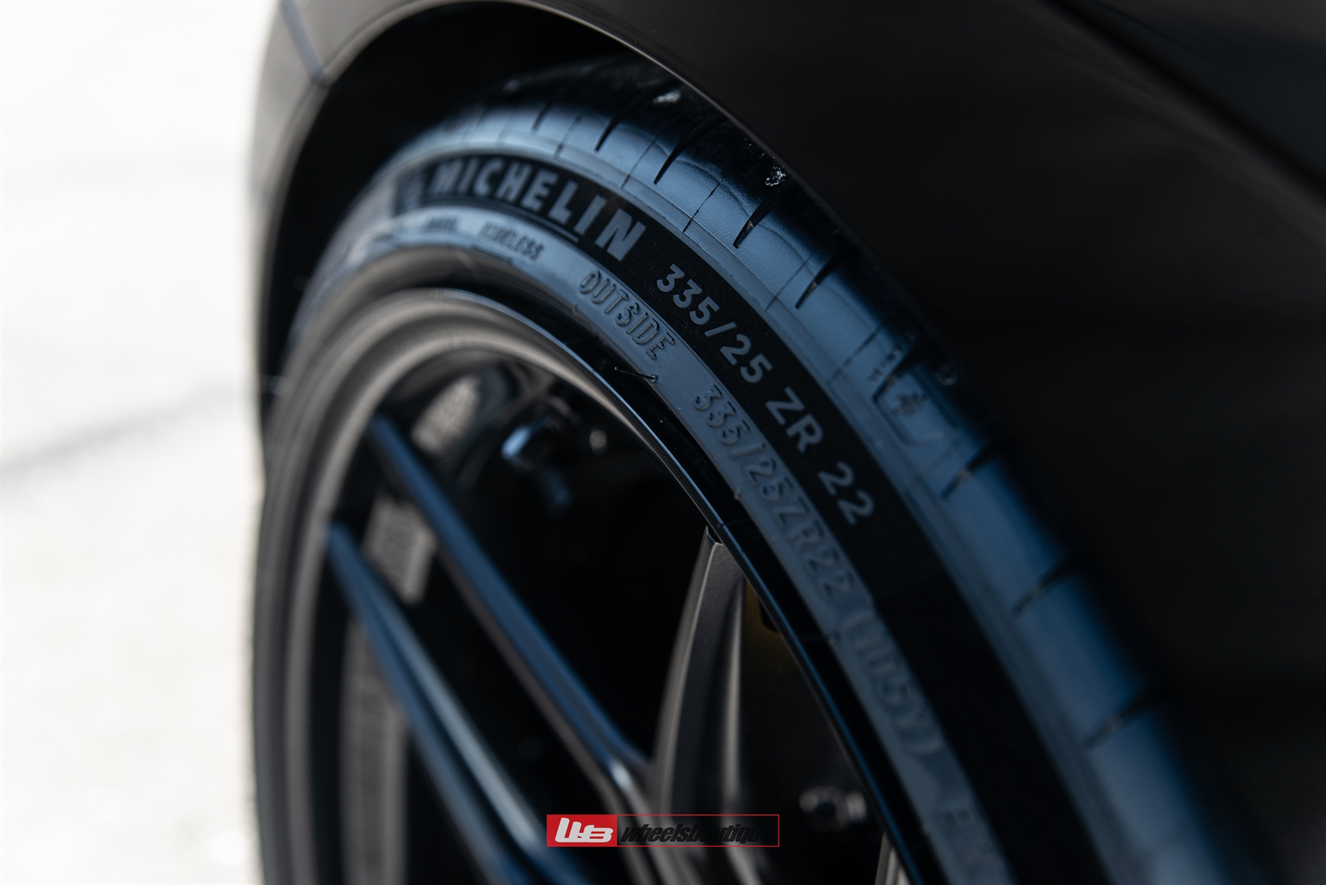 Ferrari 488 | Nero | on ANRKY S3-X4 | Satin Black