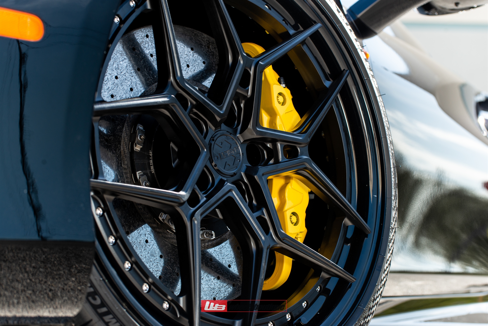 Ferrari 488 | Nero | on ANRKY S3-X4 | Satin Black