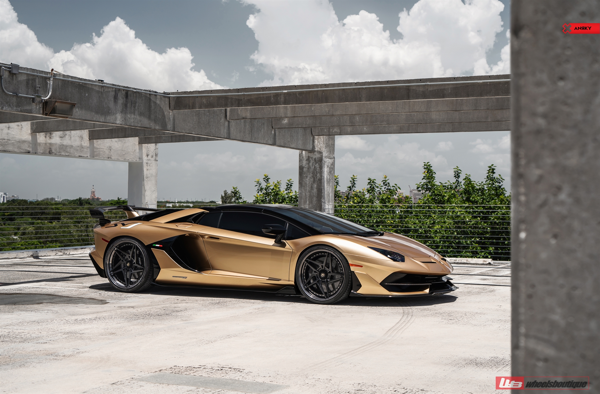 Lamborghini Aventador SVJ Roadster | | on ANRKY S3-X3 | Satin Black