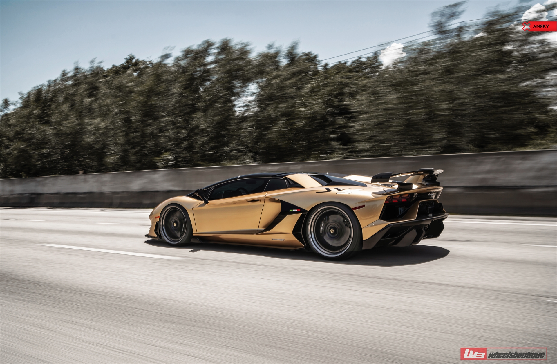 Lamborghini Aventador SVJ Roadster | | on ANRKY S3-X3 | Satin Black