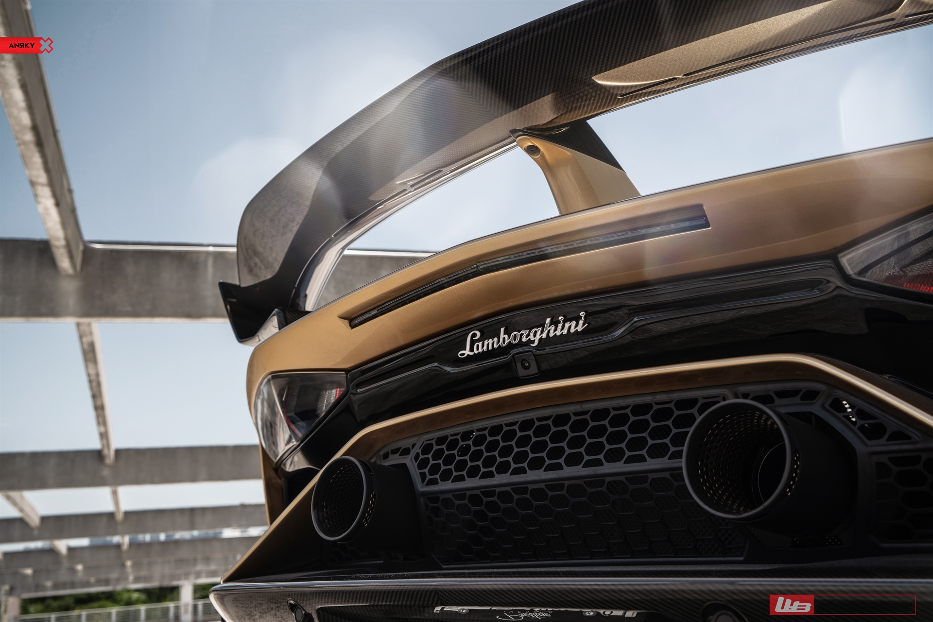 Lamborghini Aventador SVJ Roadster | | on ANRKY S3-X3 | Satin Black